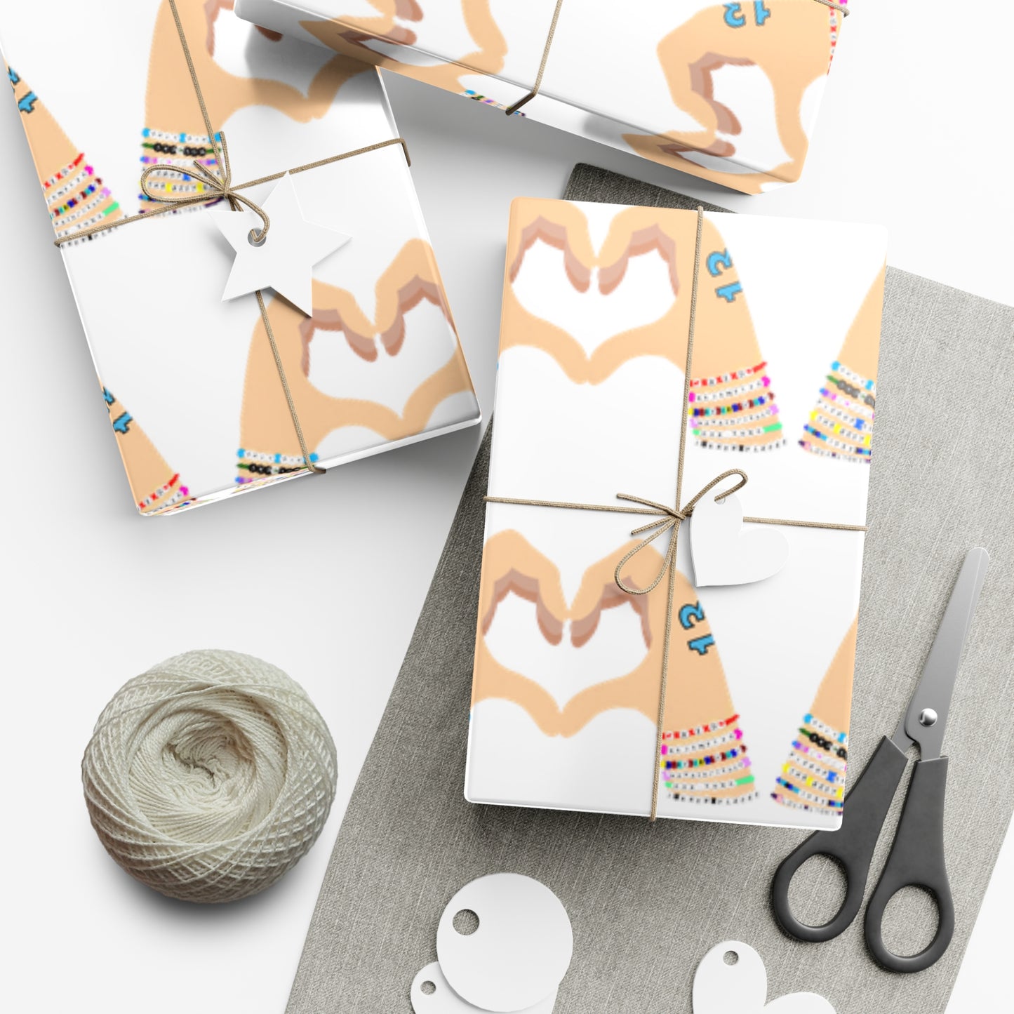 Friendship Bracelets Gift Wrap Papers
