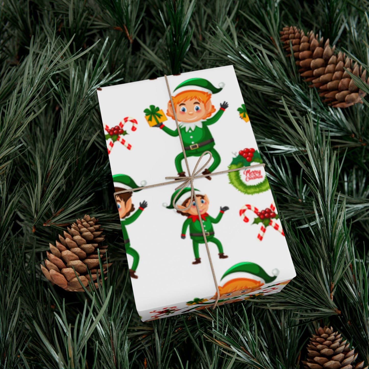 Elves on the Shelf Wrapping Paper