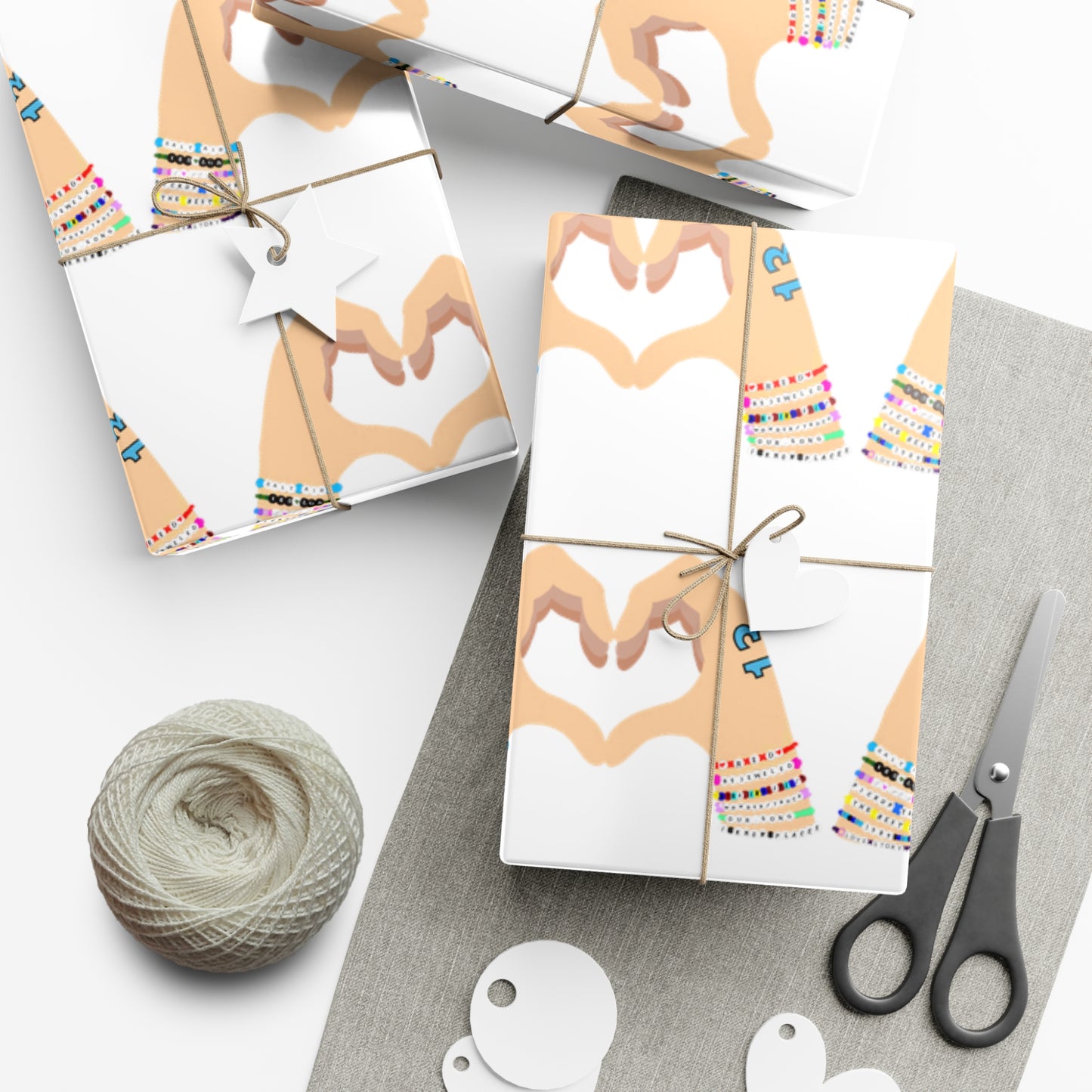 Friendship Bracelets Gift Wrap Papers