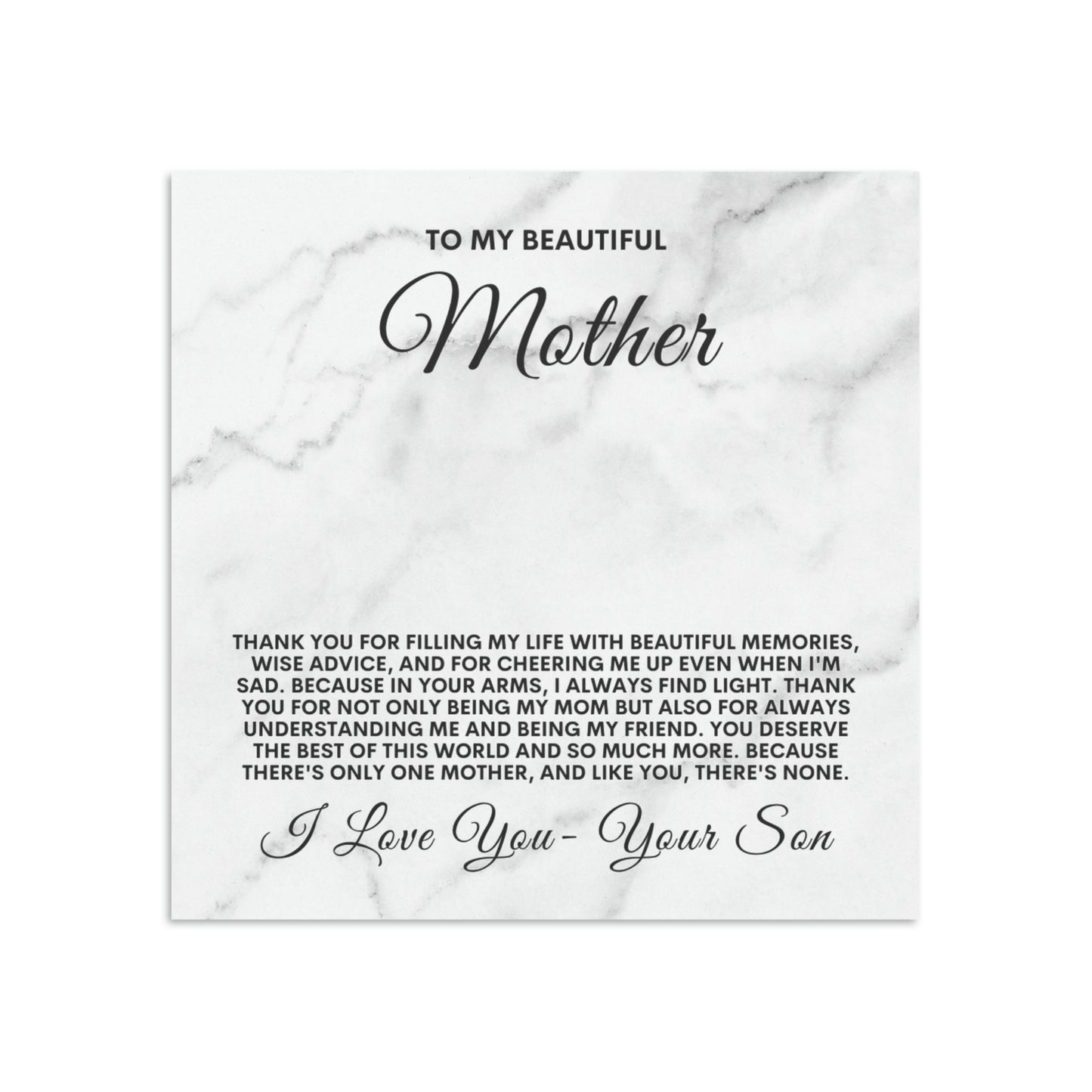 Interlocking Circles Necklace-From Son