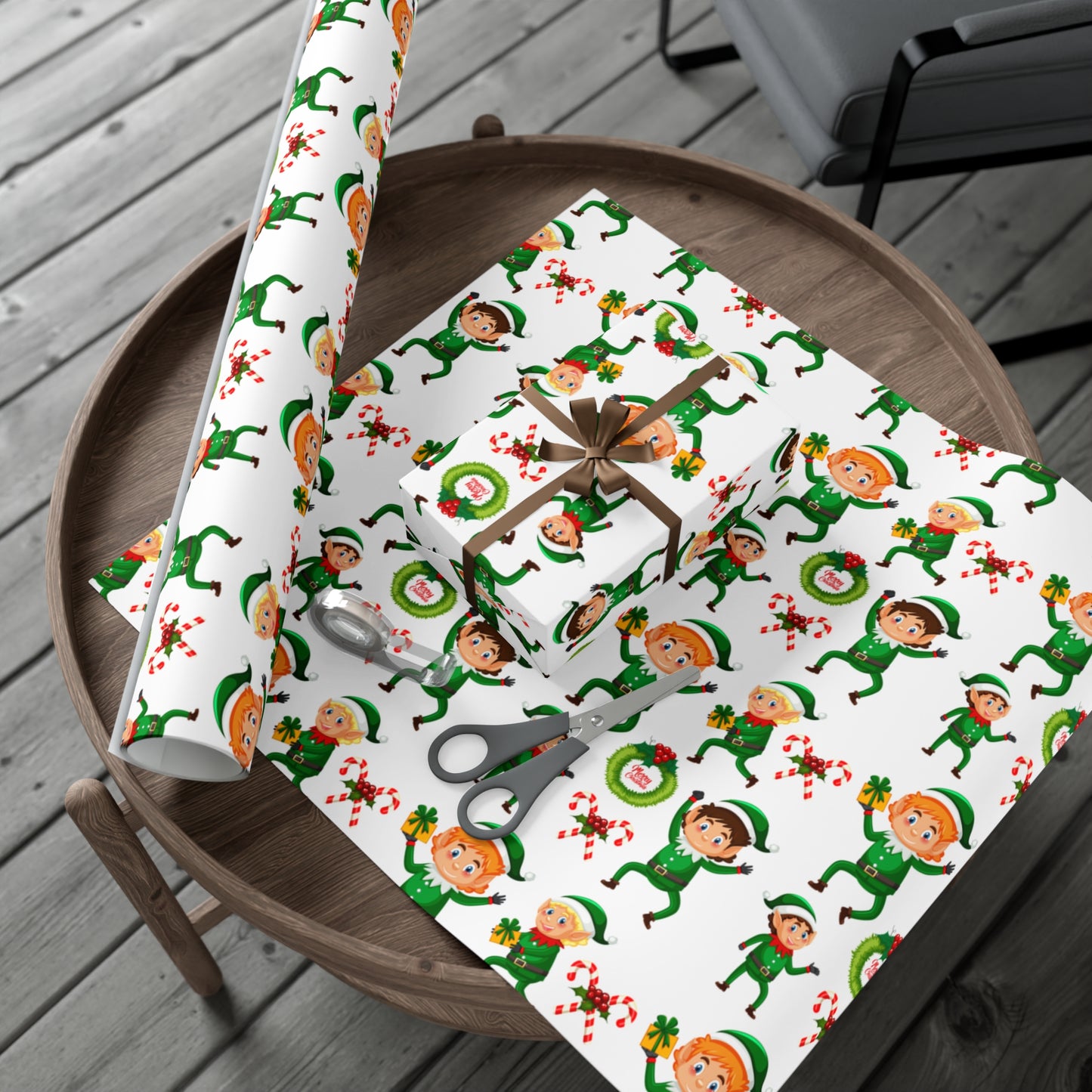 Elves on the Shelf Wrapping Paper