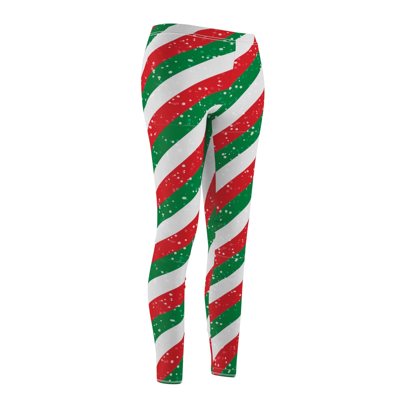 Candy Cane Women's Casual Leggings