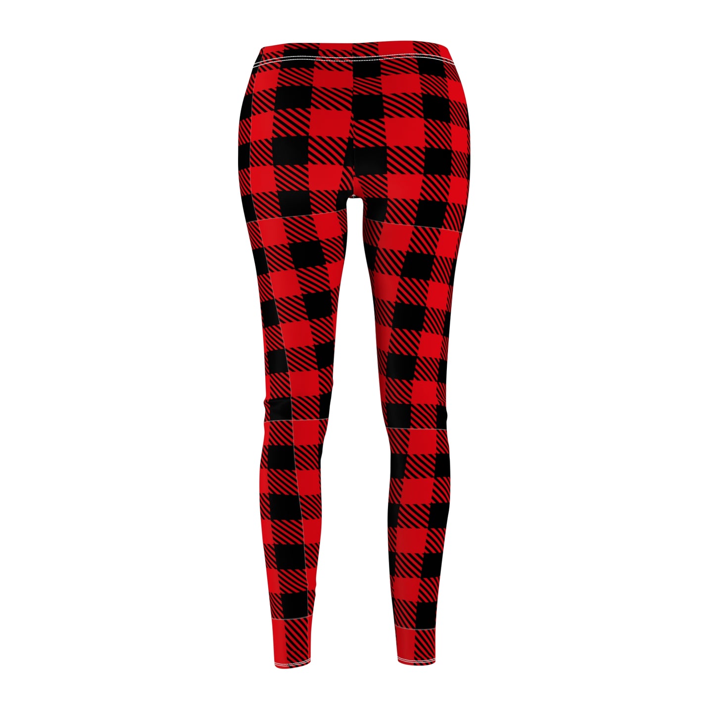 Buffalo Plaid Women's Casual Leggings