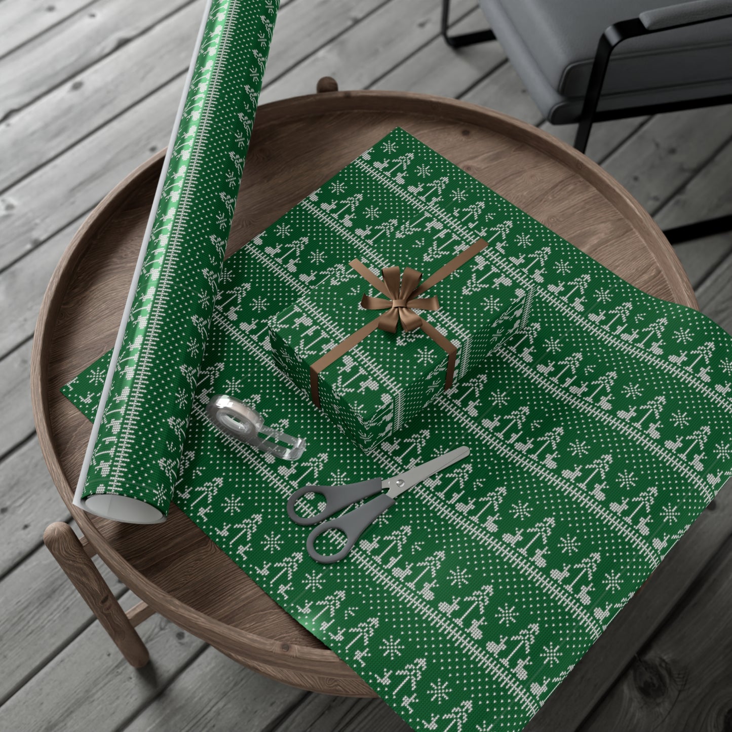 Ugly Christmas Sweater Gift Wrap Paper