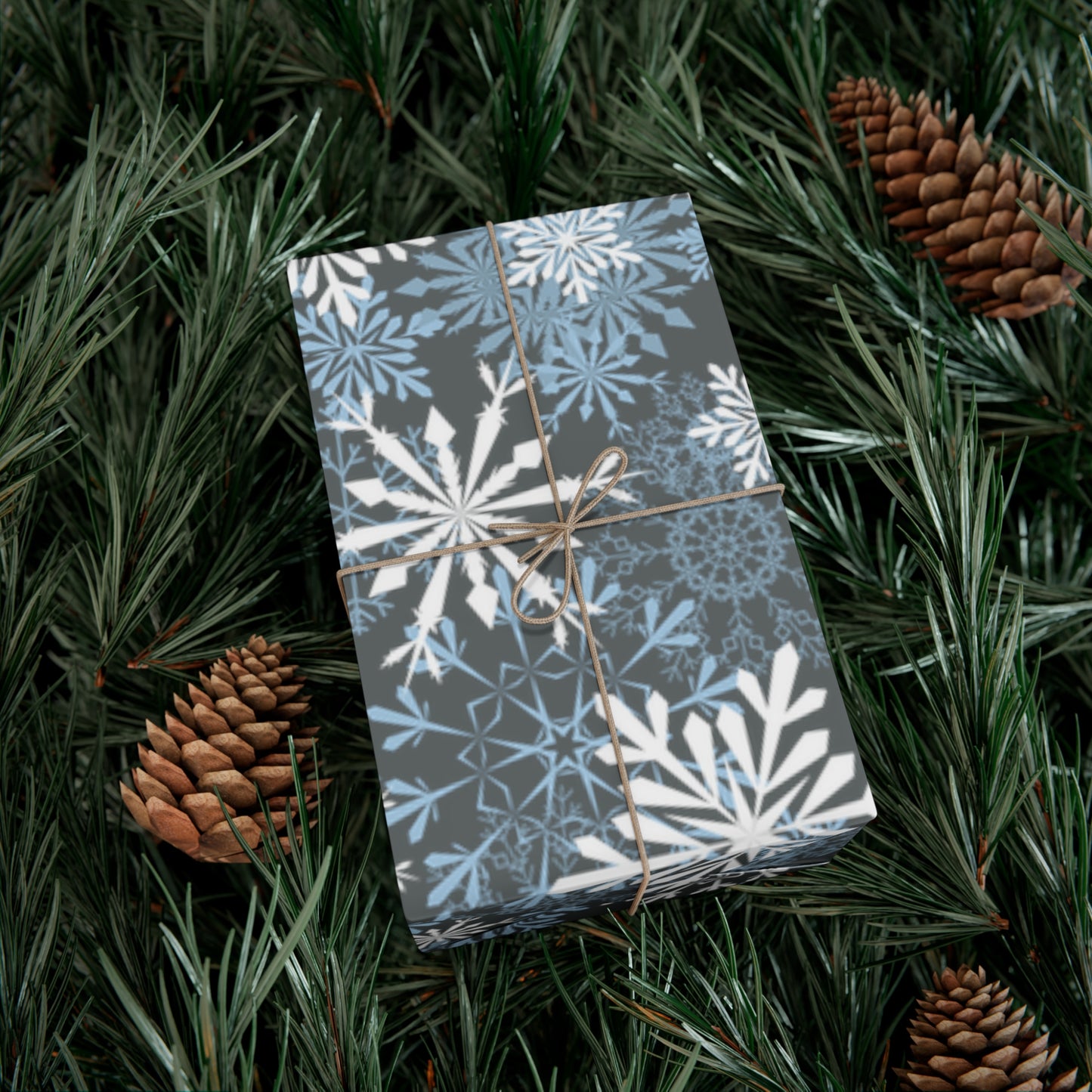 Snowflake Gift Wrap Paper