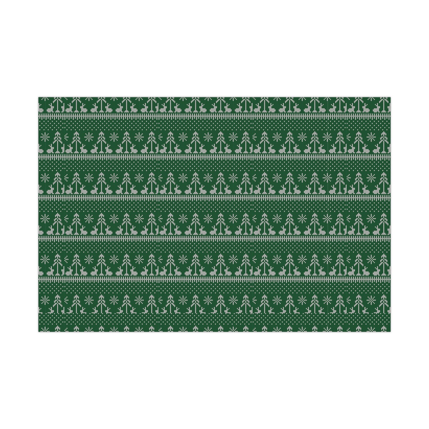 Ugly Christmas Sweater Gift Wrap Paper