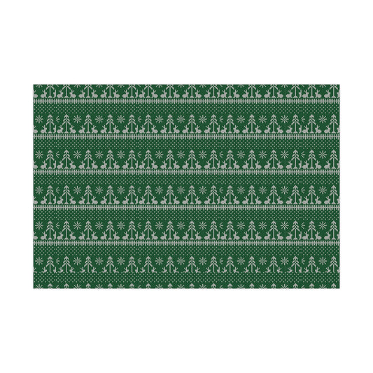 Ugly Christmas Sweater Gift Wrap Paper
