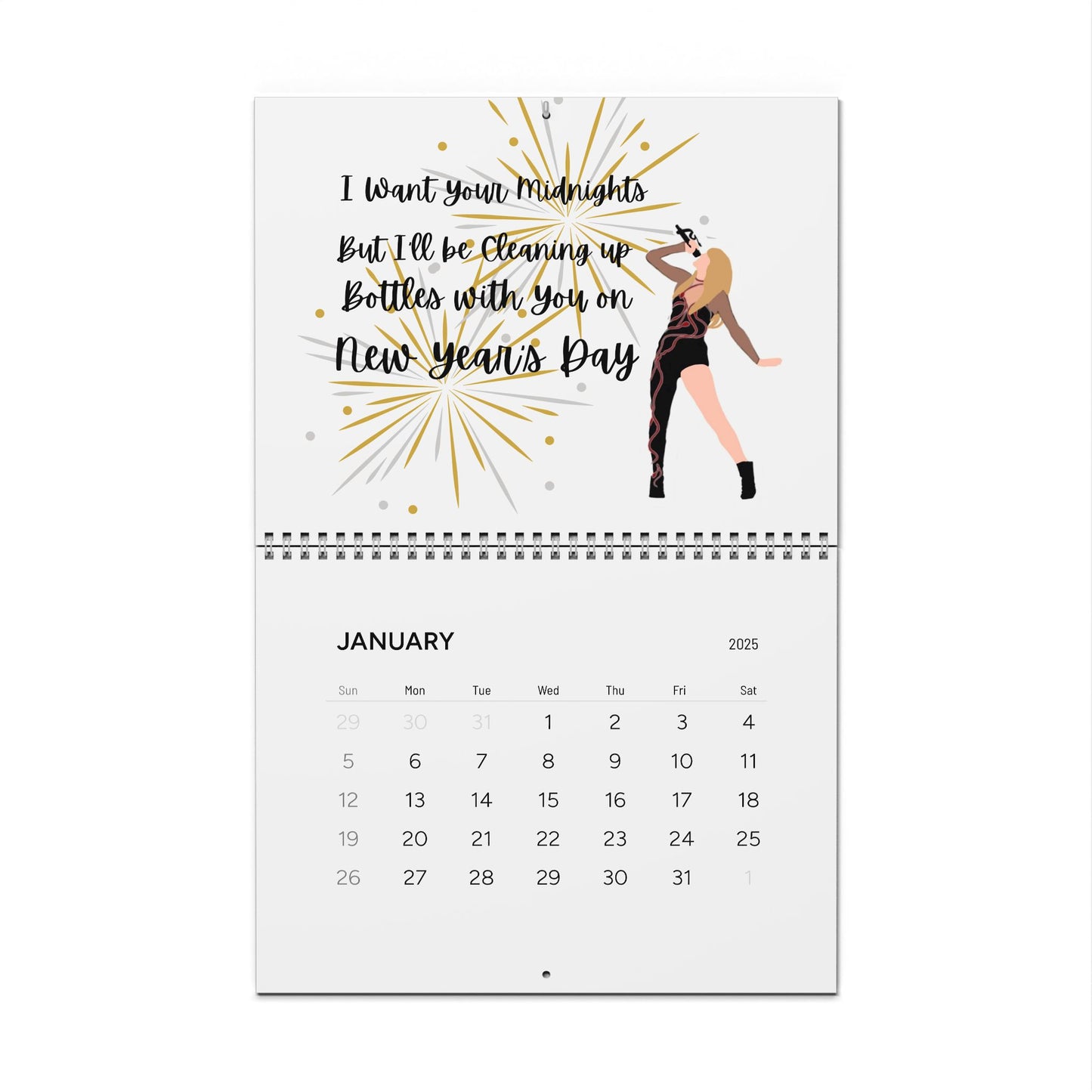 In My 2025 Era Wall Calendar