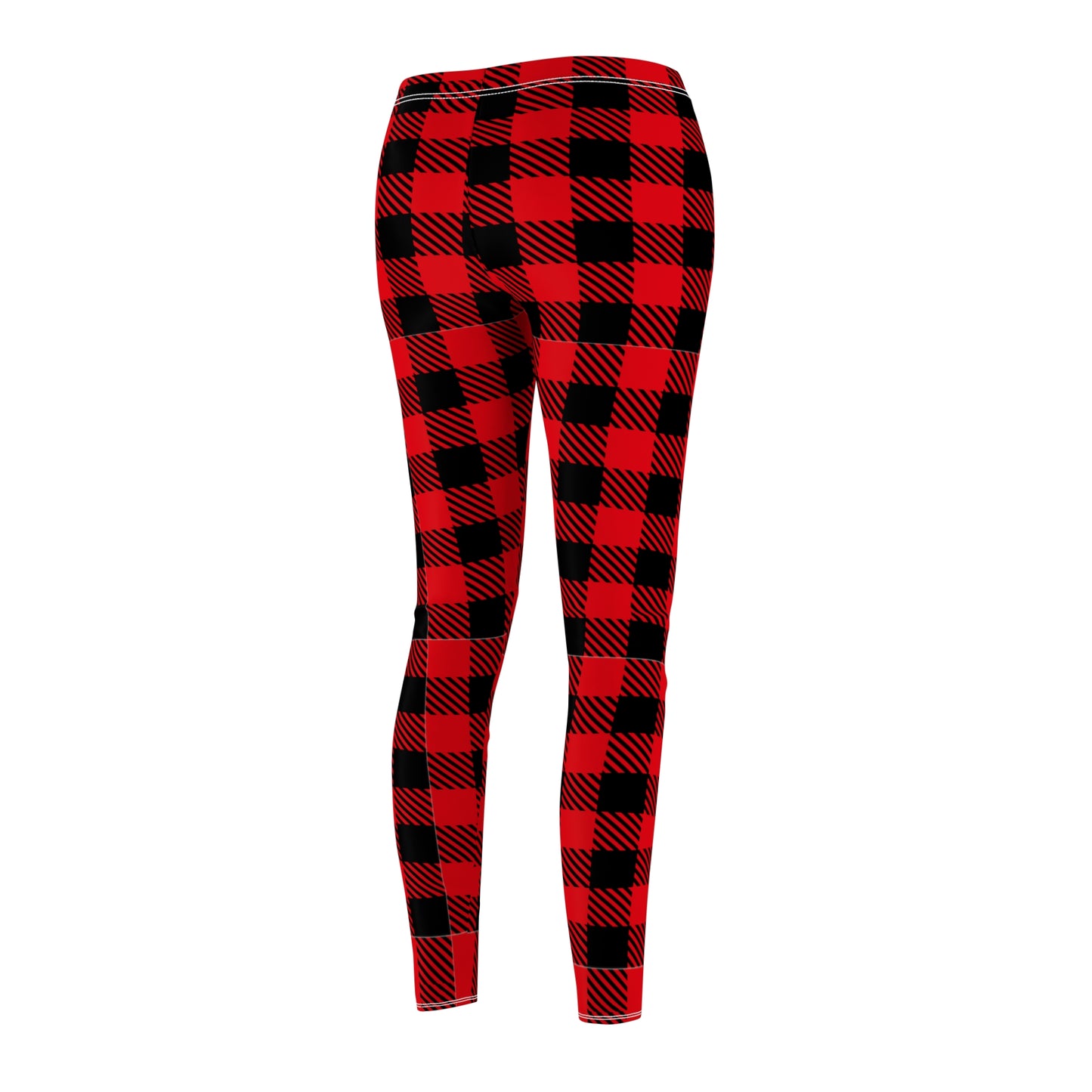 Buffalo Plaid Women's Casual Leggings