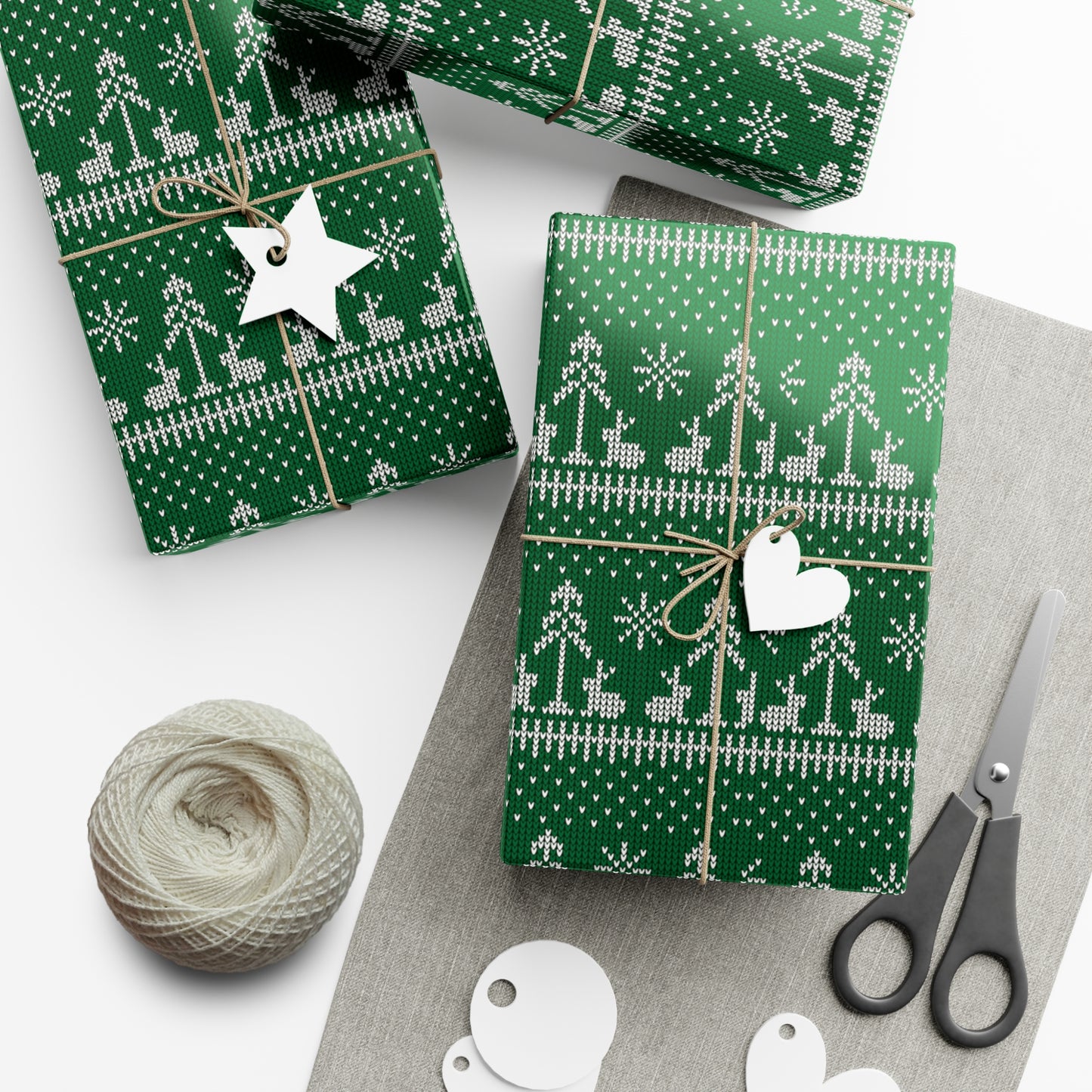 Ugly Christmas Sweater Gift Wrap Paper