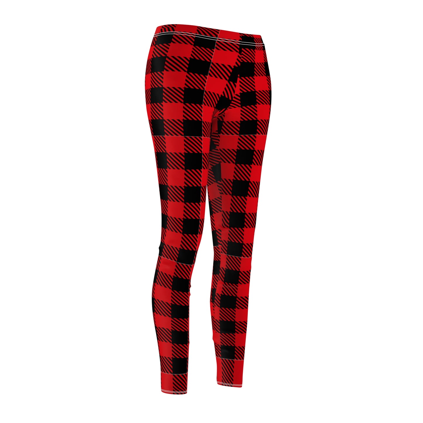 Buffalo Plaid Women's Casual Leggings