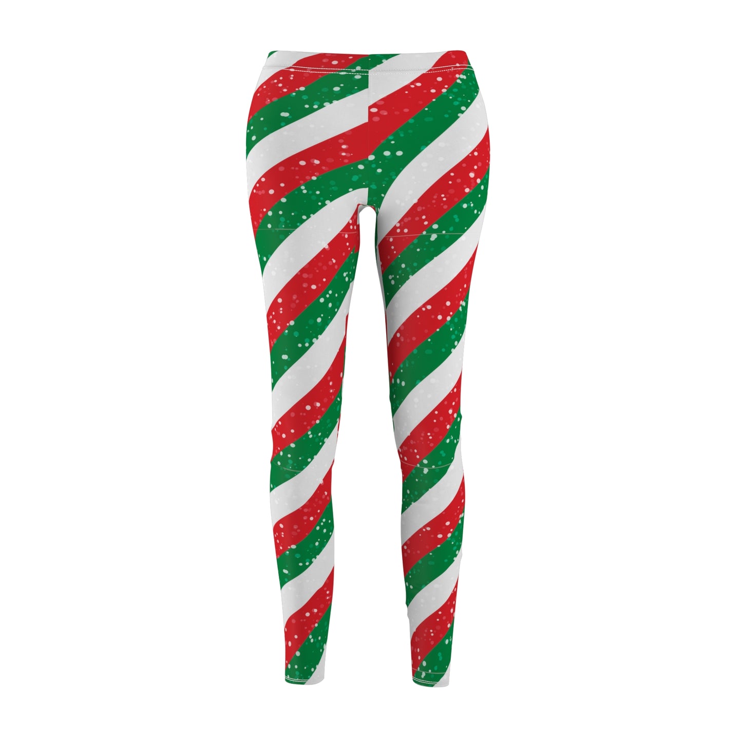 Candy Cane Women's Casual Leggings