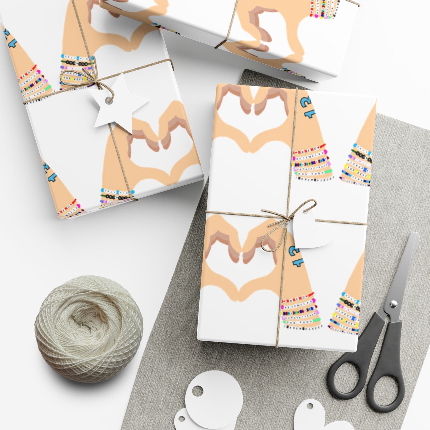 Friendship Bracelets Gift Wrap Papers