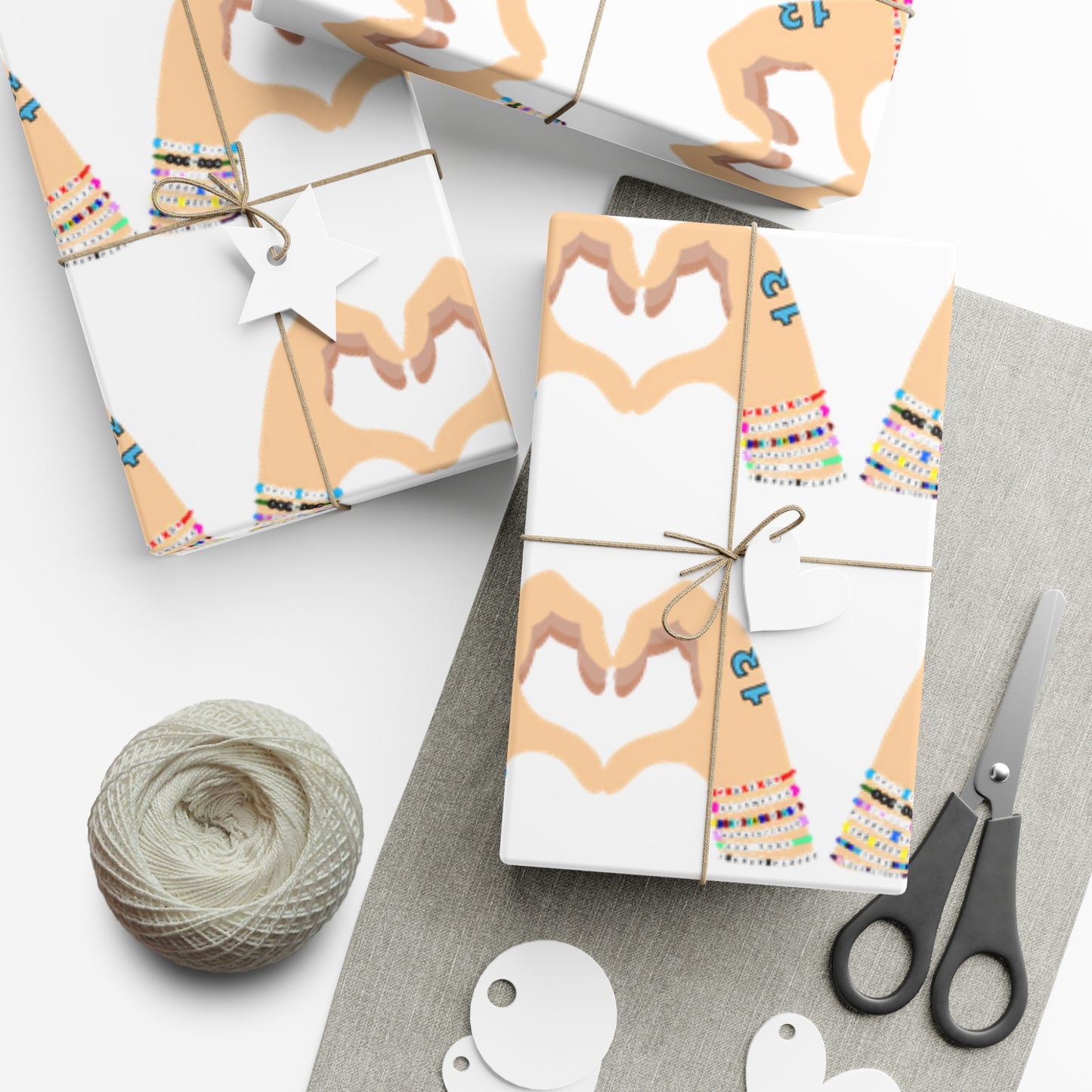Friendship Bracelets Gift Wrap Papers