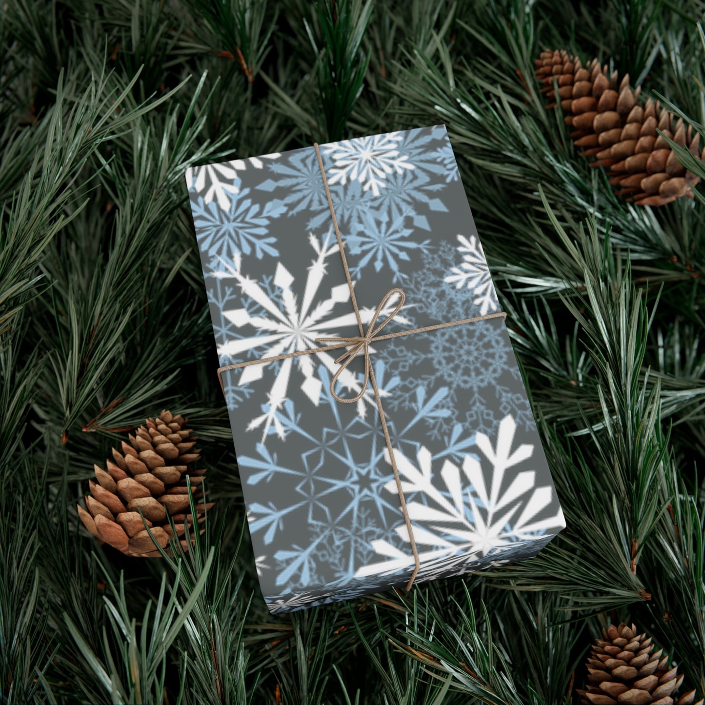 Snowflake Gift Wrap Paper