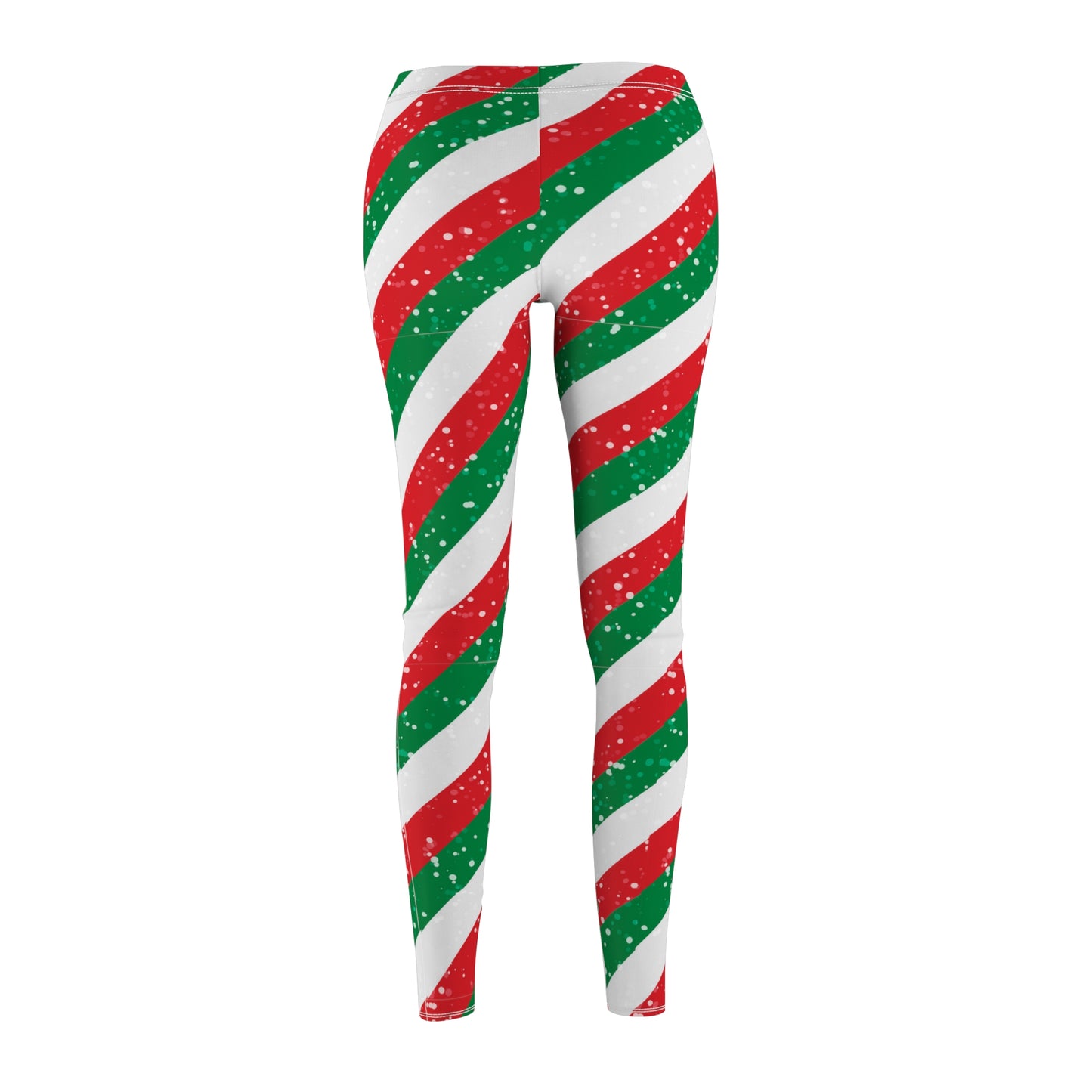 Candy Cane Women's Casual Leggings