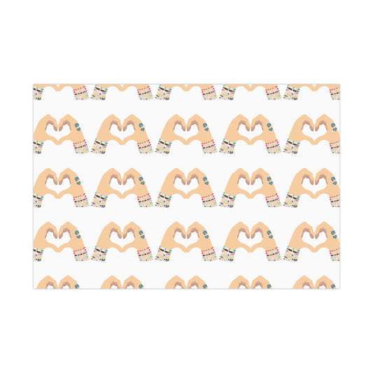 Friendship Bracelets Gift Wrap Papers