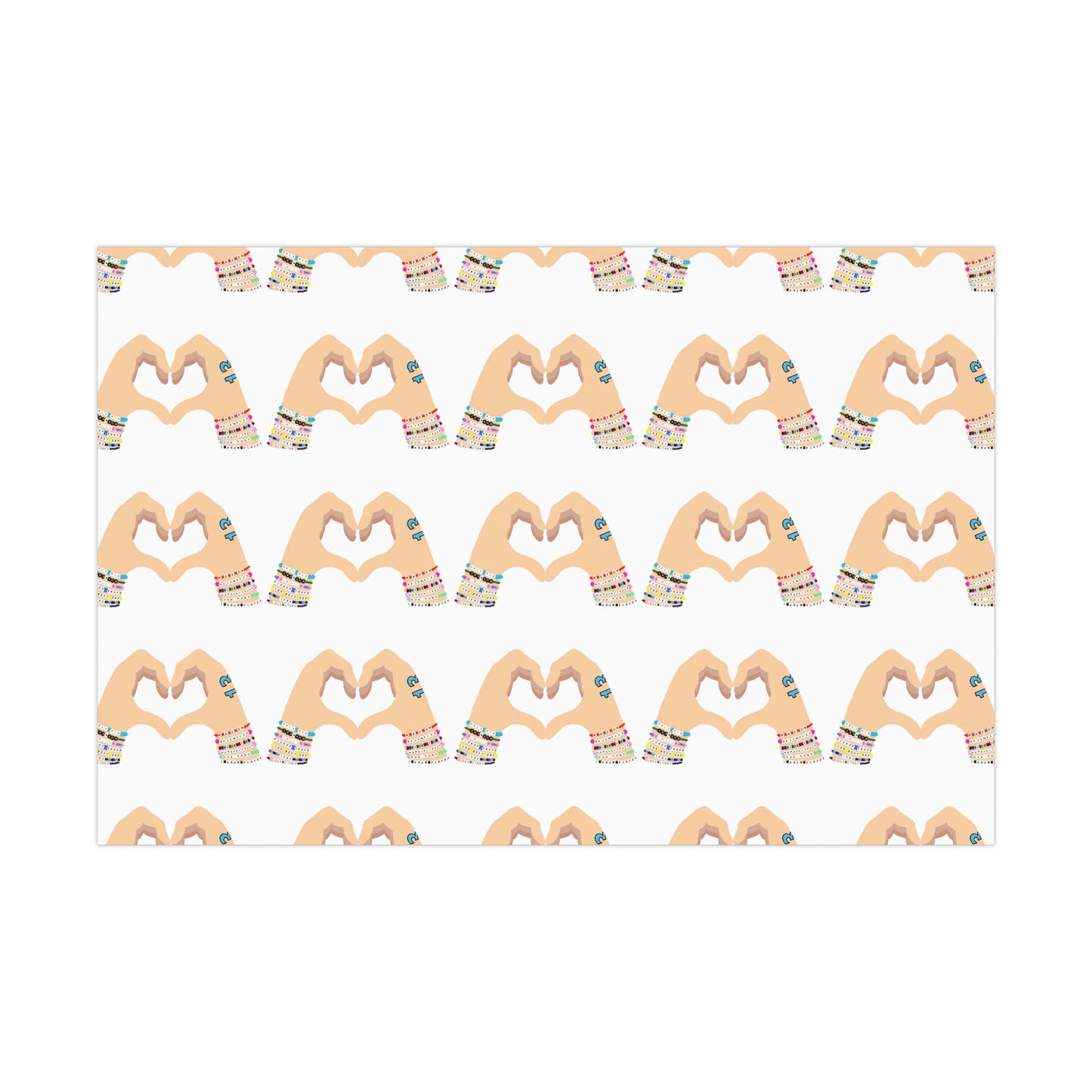 Friendship Bracelets Gift Wrap Papers