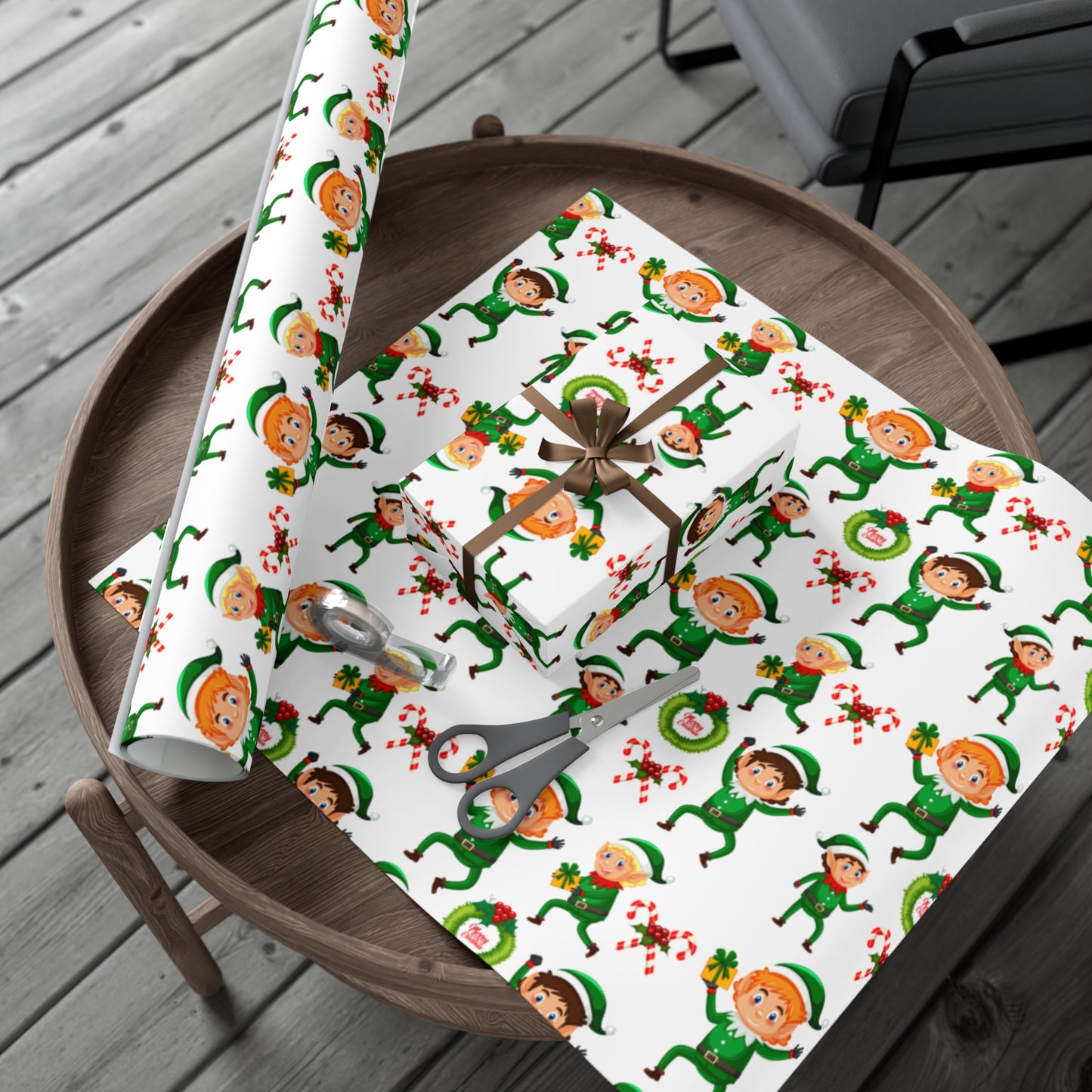 Elves on the Shelf Wrapping Paper