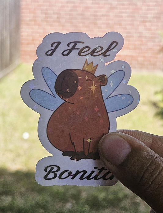 Bonita Capybara Sticker