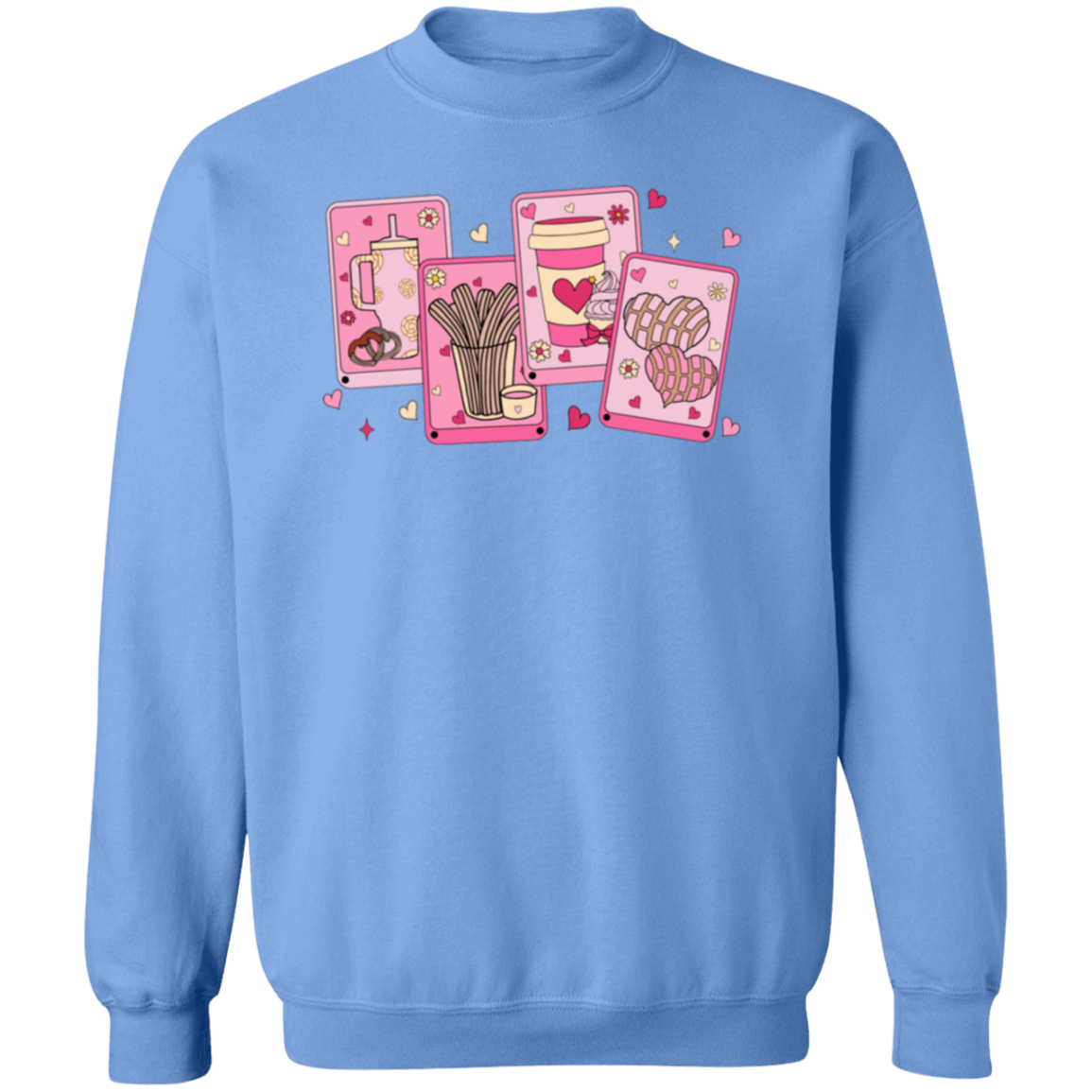 Pan Dulce y Amor Tarot Cards Crewneck