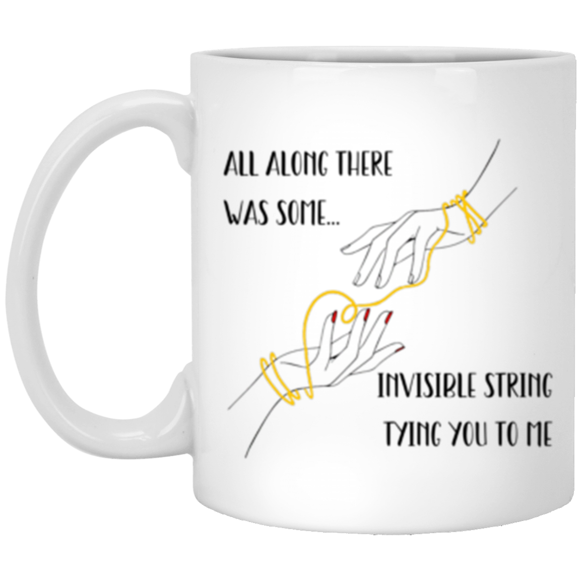 Invisible String Mug
