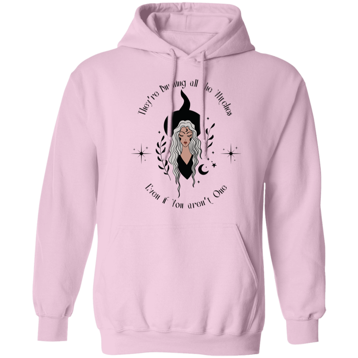 Burning All the Witches Pullover Hoodie