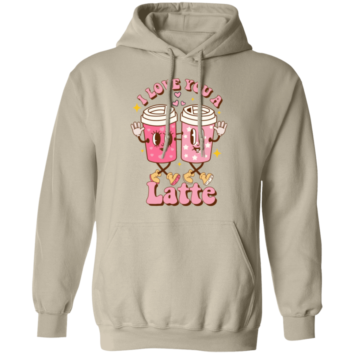Love U a Latte Pullover Hoodie