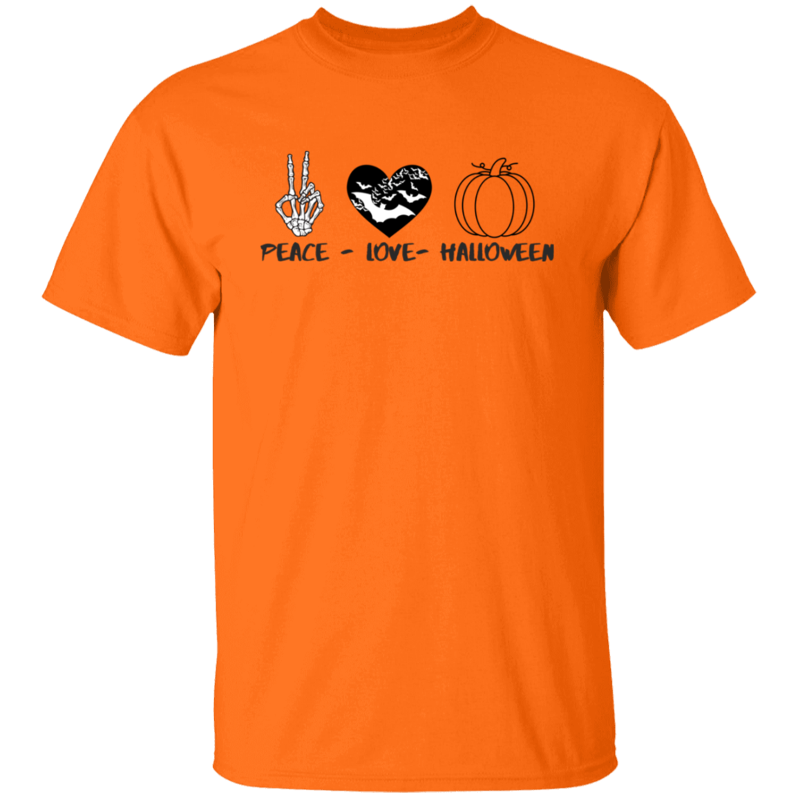 Peace, Love, Halloween T-Shirt