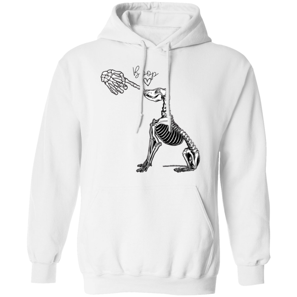Skeleton Doggy Pullover Hoodie