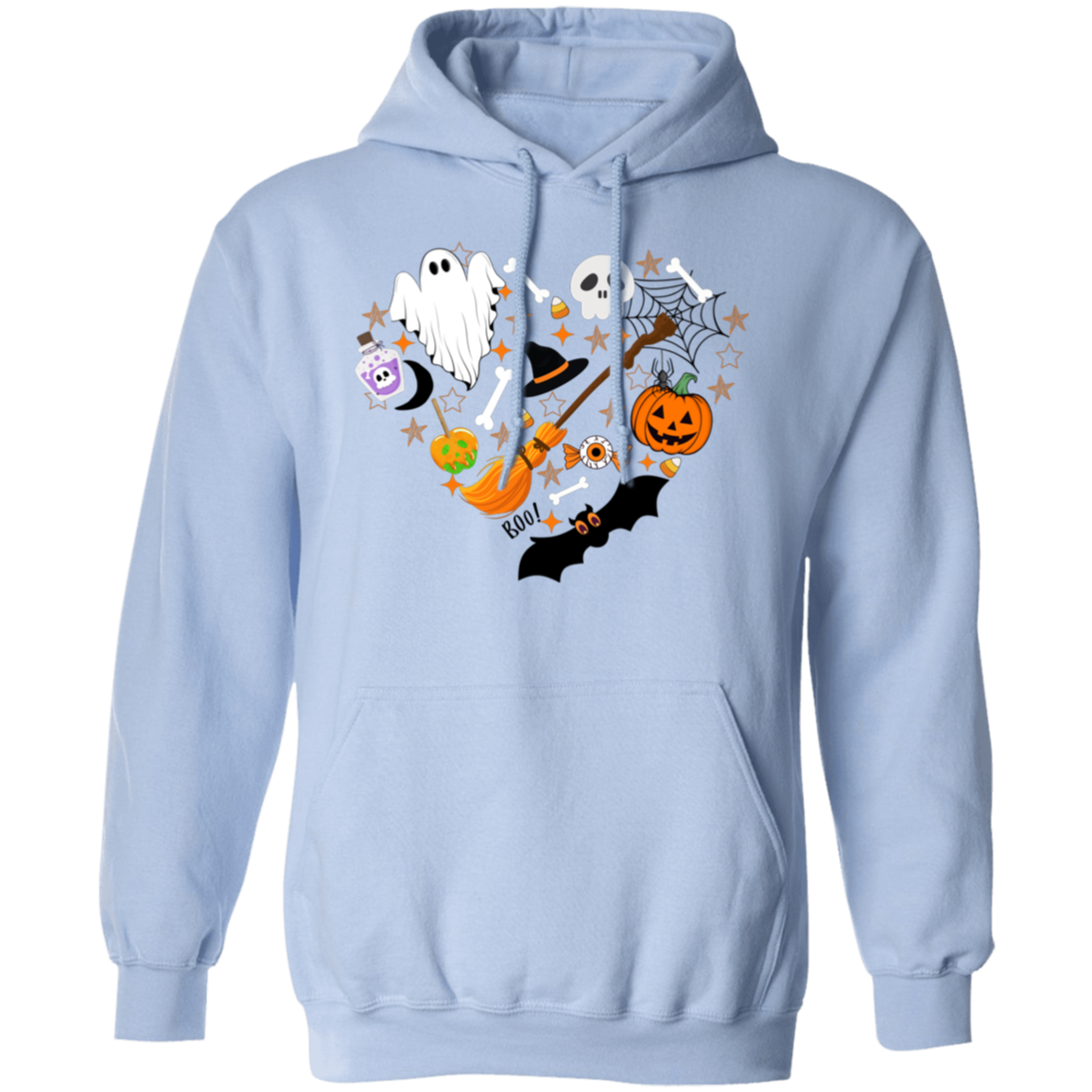 Love Halloween Pullover Hoodie