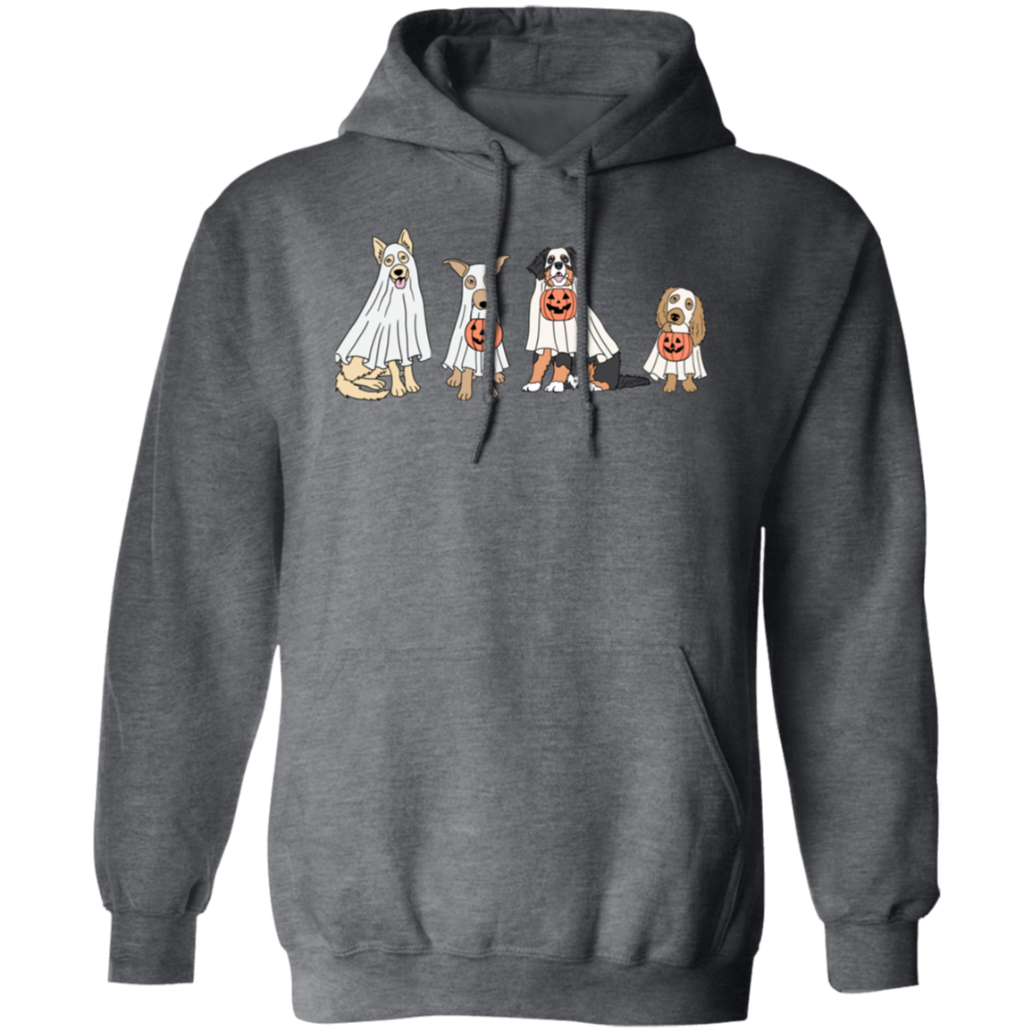 Ghostly Paws Pullover Hoodie