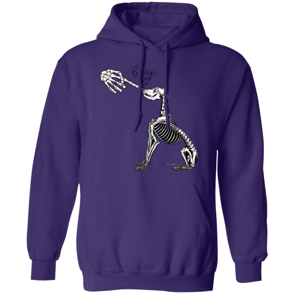 Skeleton Doggy Pullover Hoodie