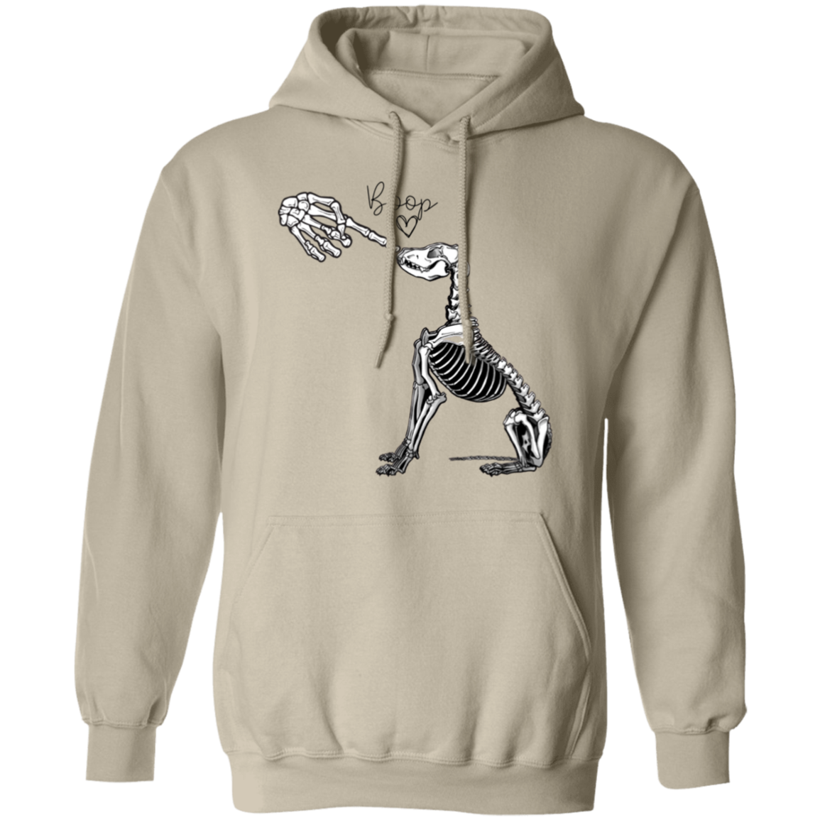 Skeleton Doggy Pullover Hoodie