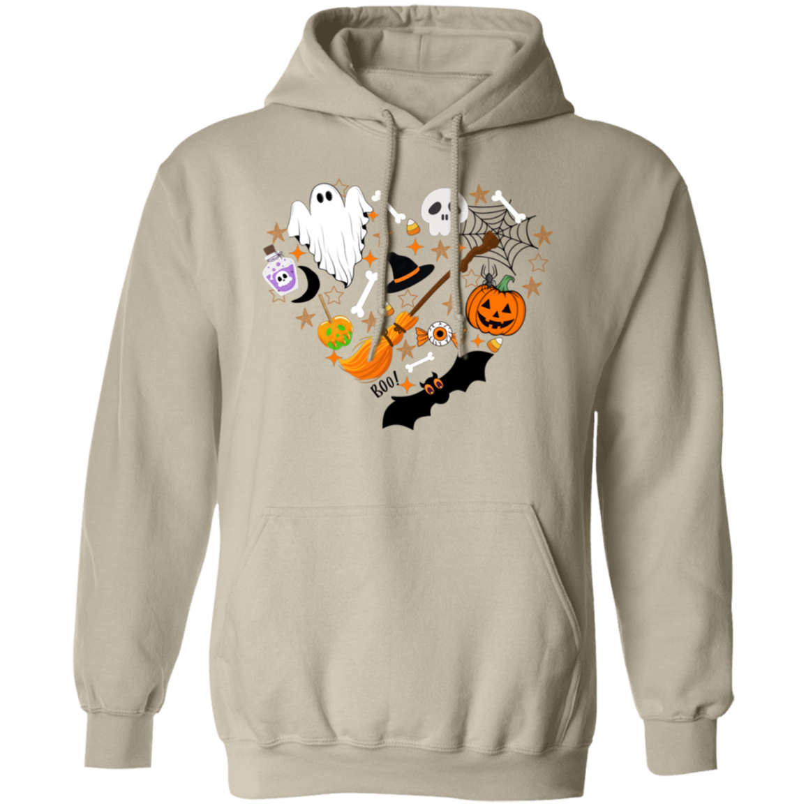 Love Halloween Pullover Hoodie