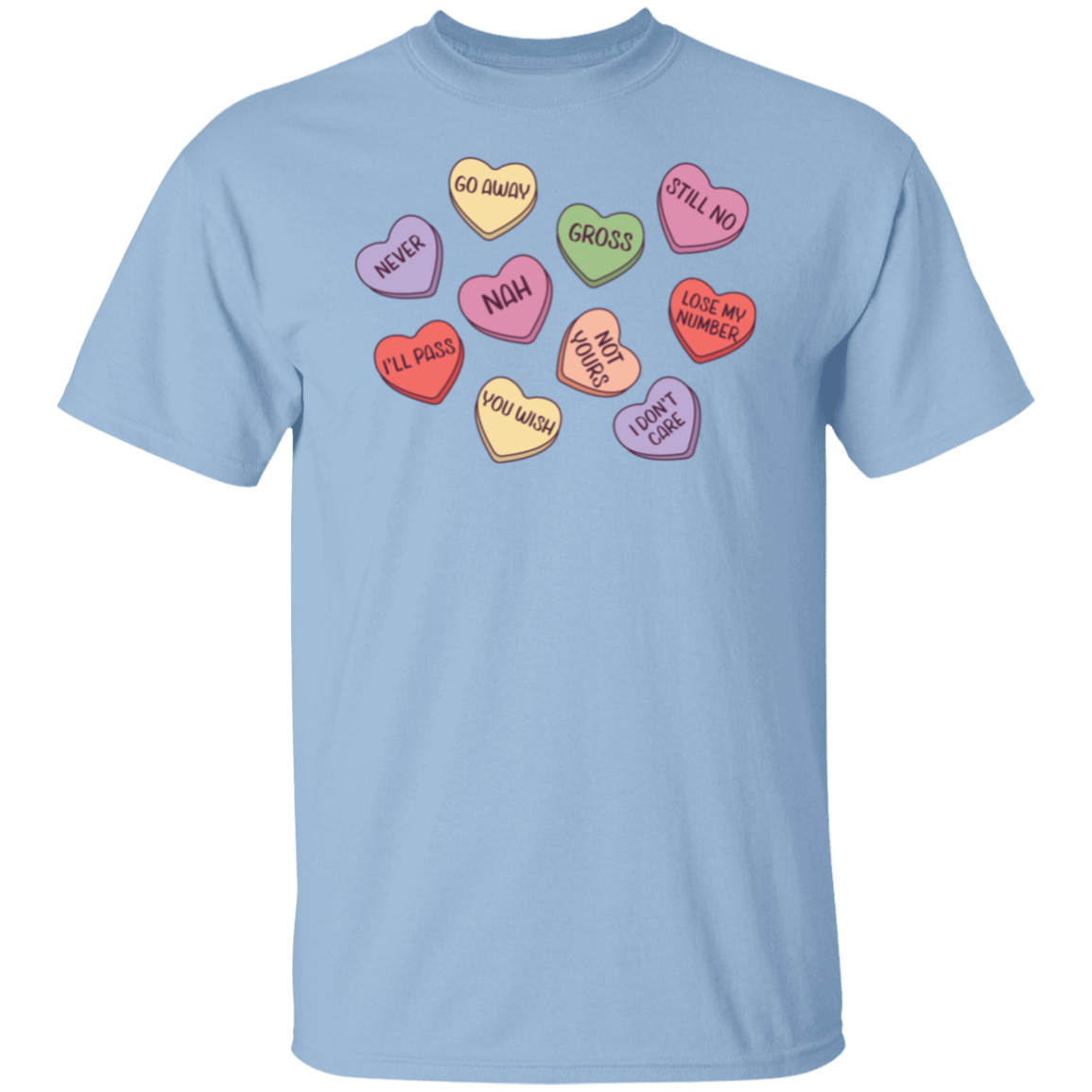 Candy Heart Conversations T-Shirt