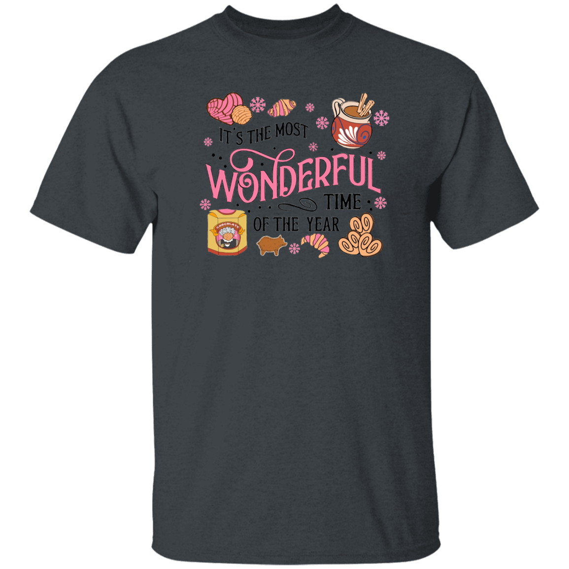 Sweet Vibes: Pan Dulce y Chocolate T-Shirt