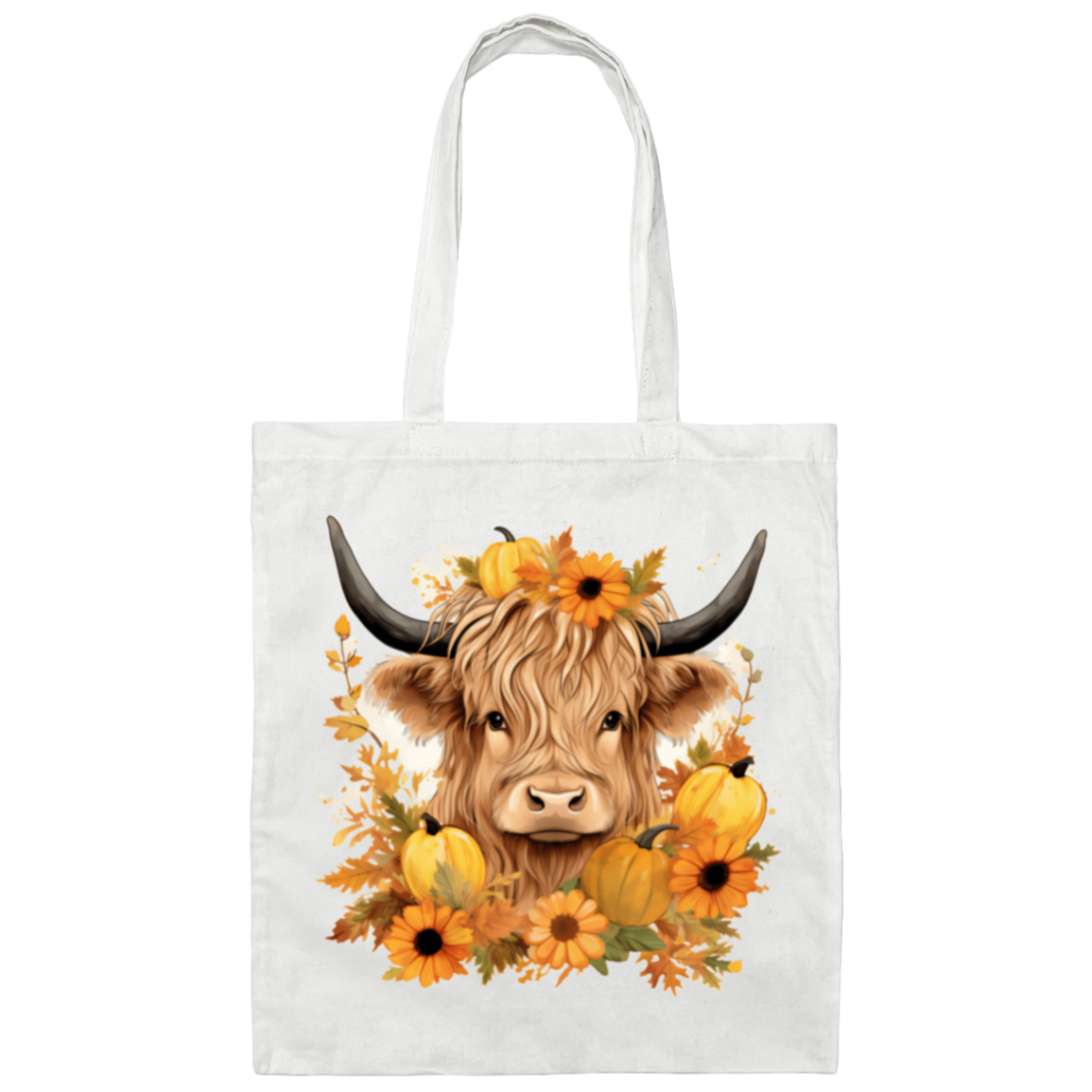 Harvest Hills Canvas Tote Bag