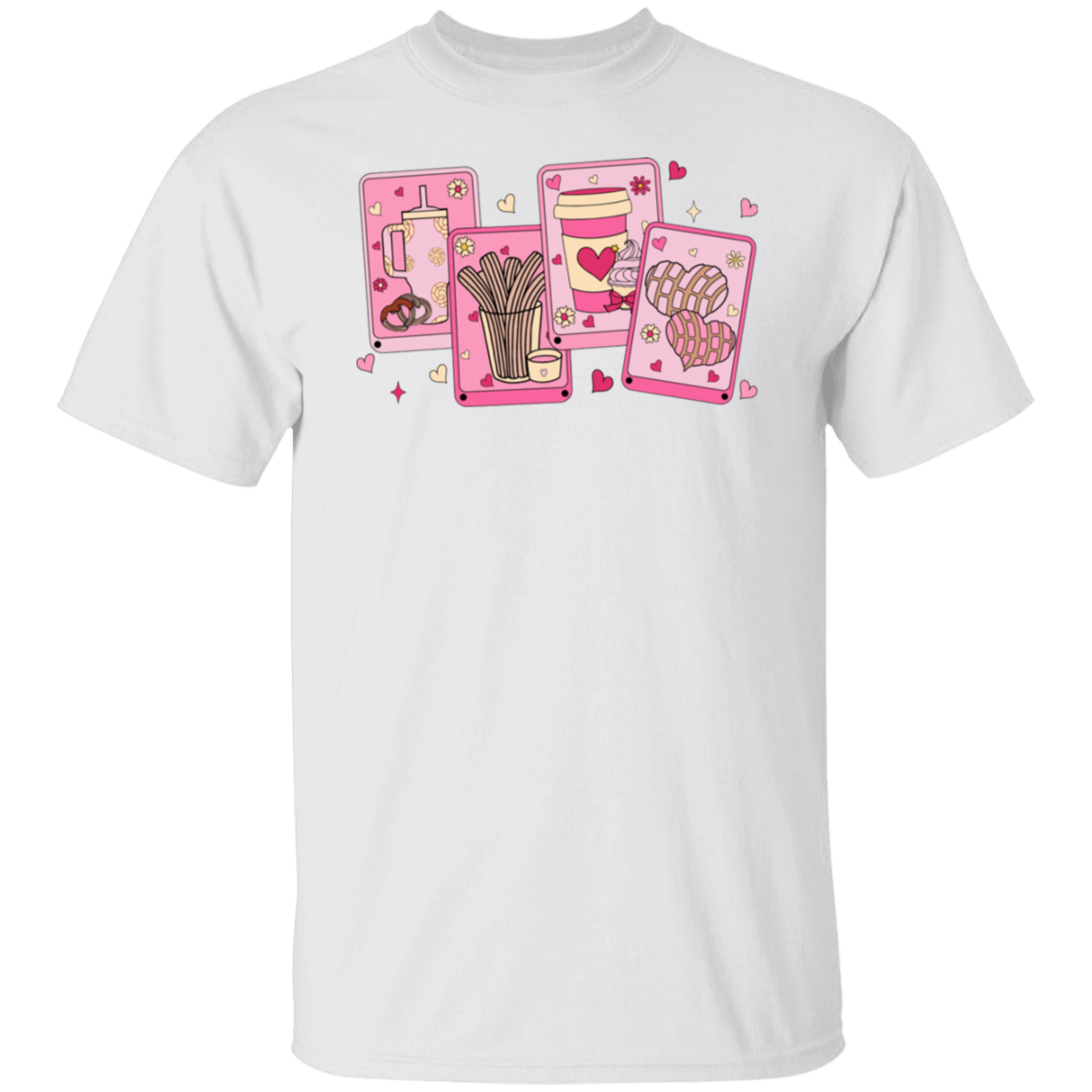 Pan Dulce y Amor Tarot Cards Tee