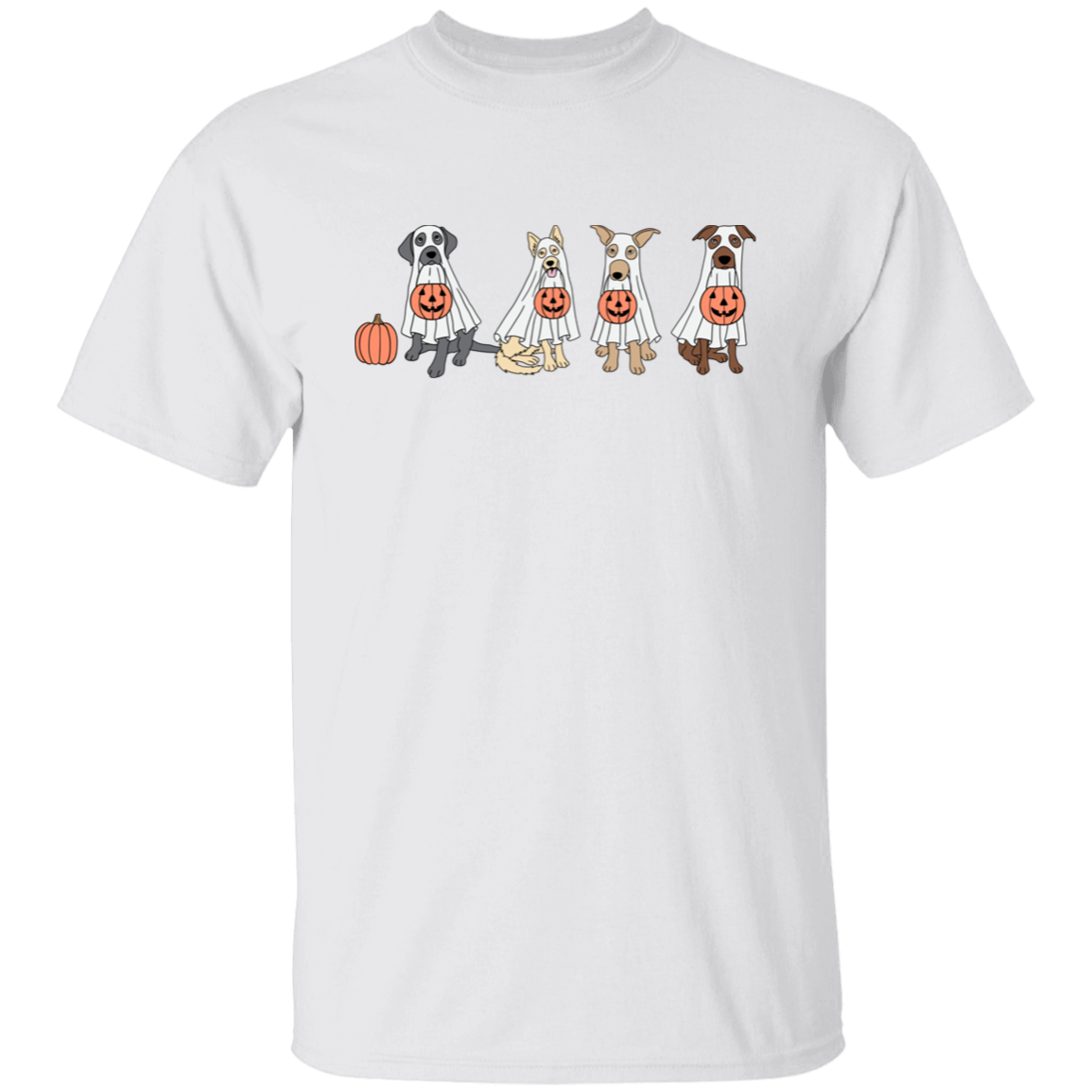 Ghostly Paws Dog T-Shirt