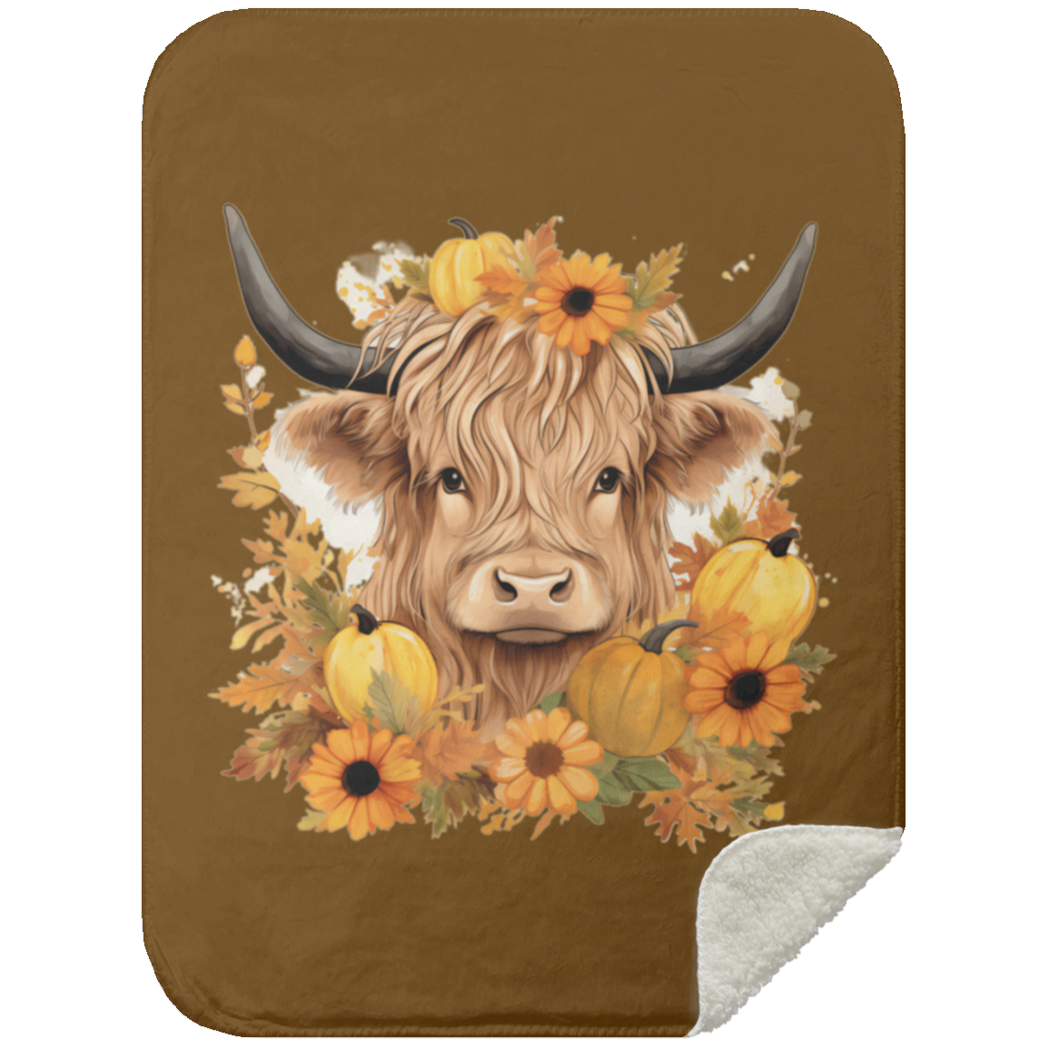 Rustic Highland Sherpa Blanket