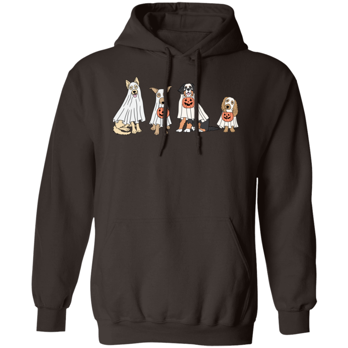 Ghostly Paws Pullover Hoodie