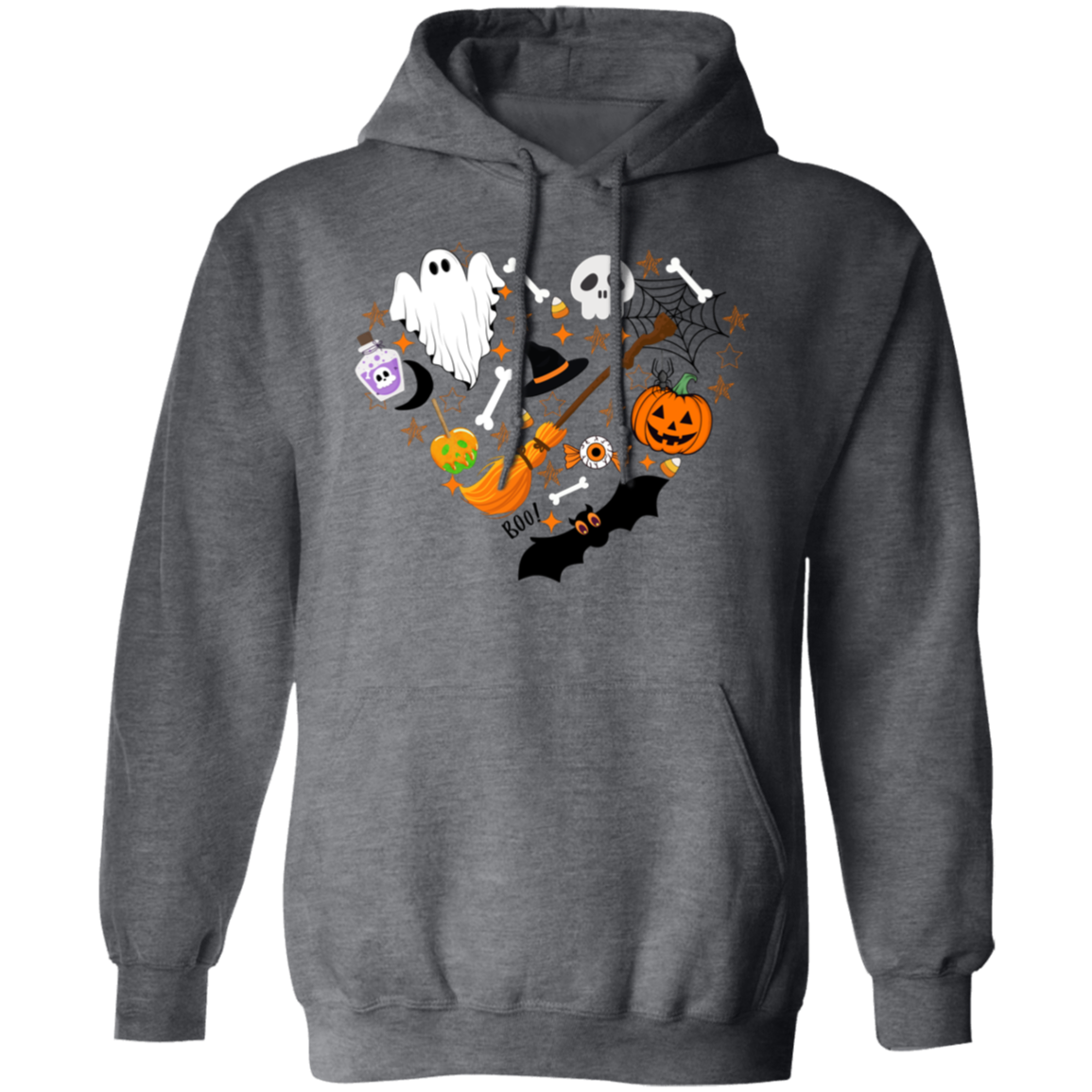 Love Halloween Pullover Hoodie