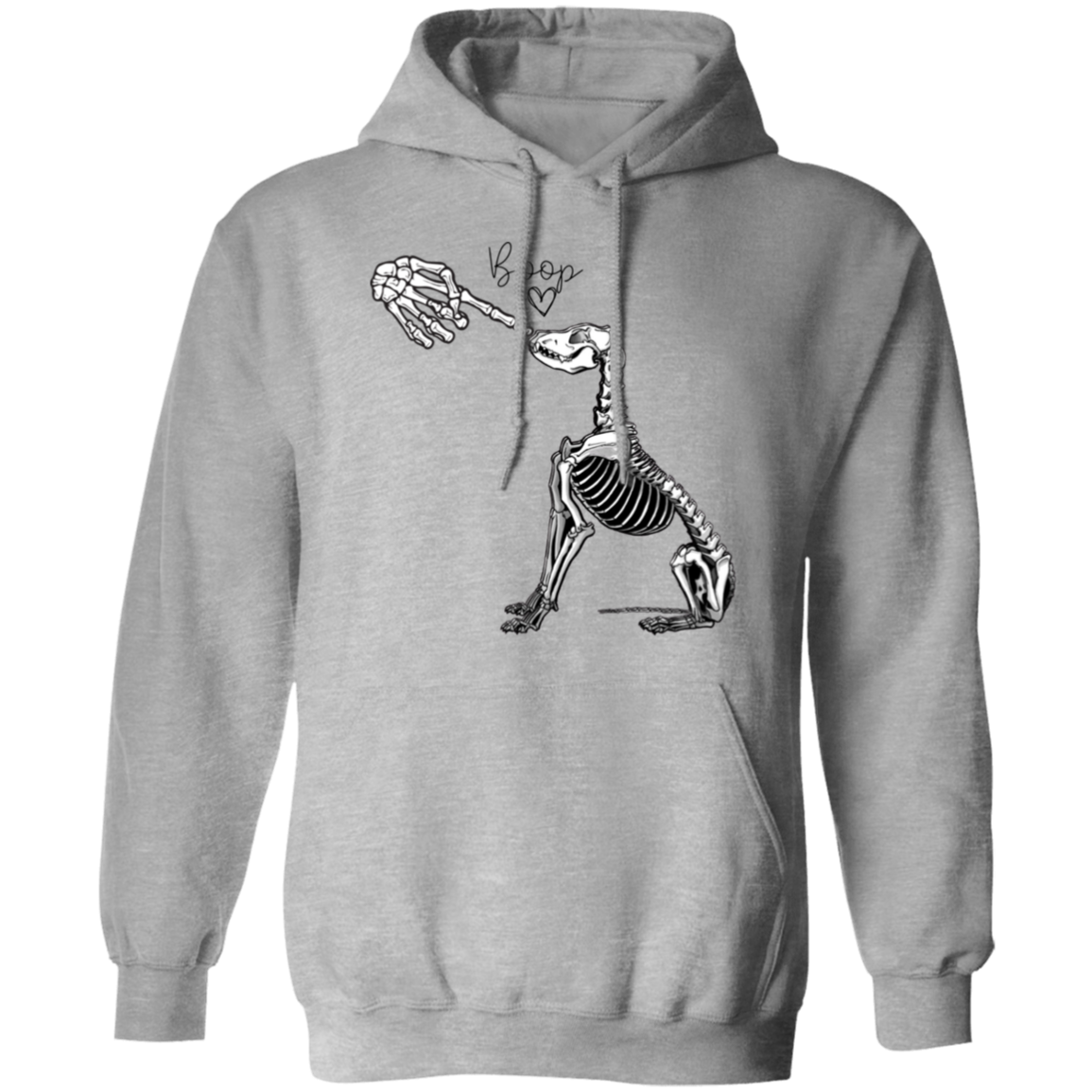Skeleton Doggy Pullover Hoodie