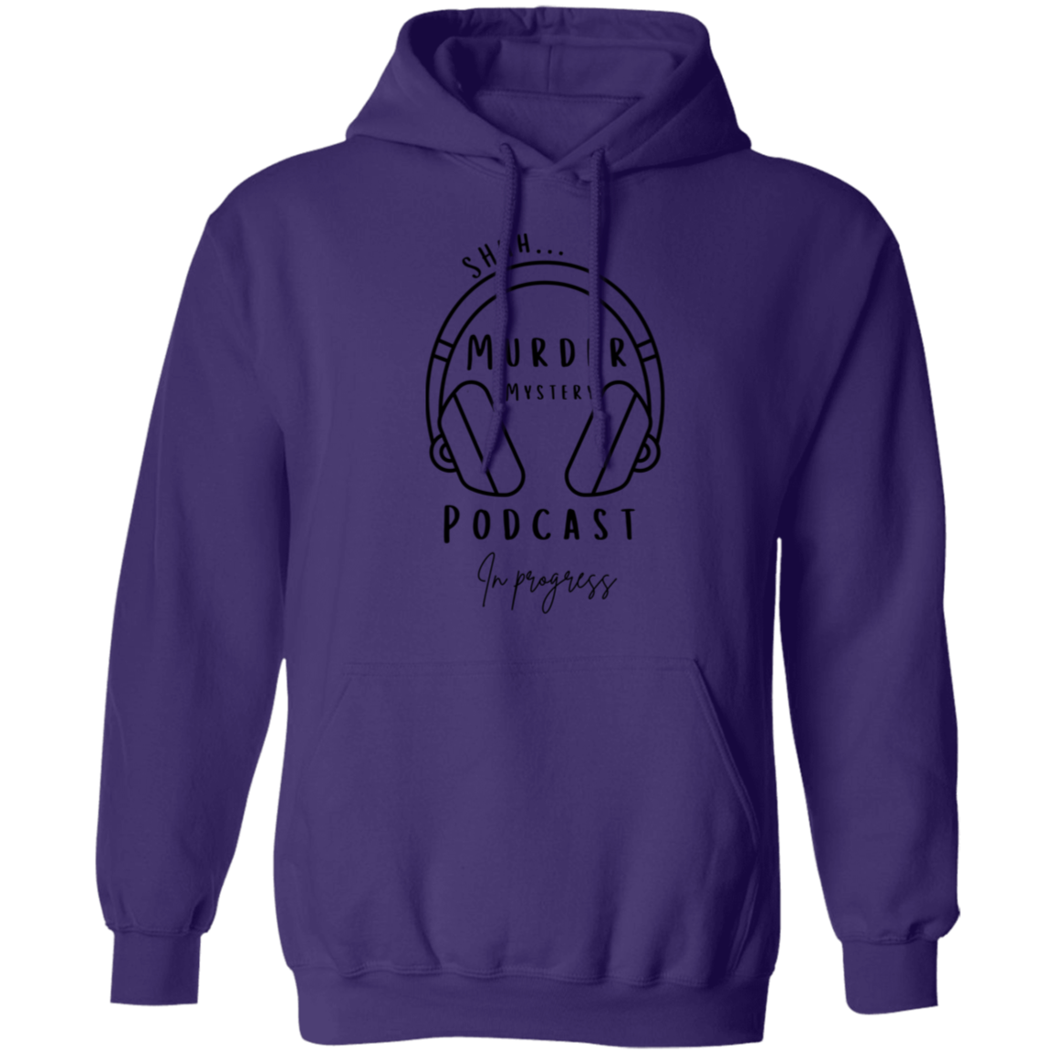 Murder Mystery Pod  Pullover Hoodie
