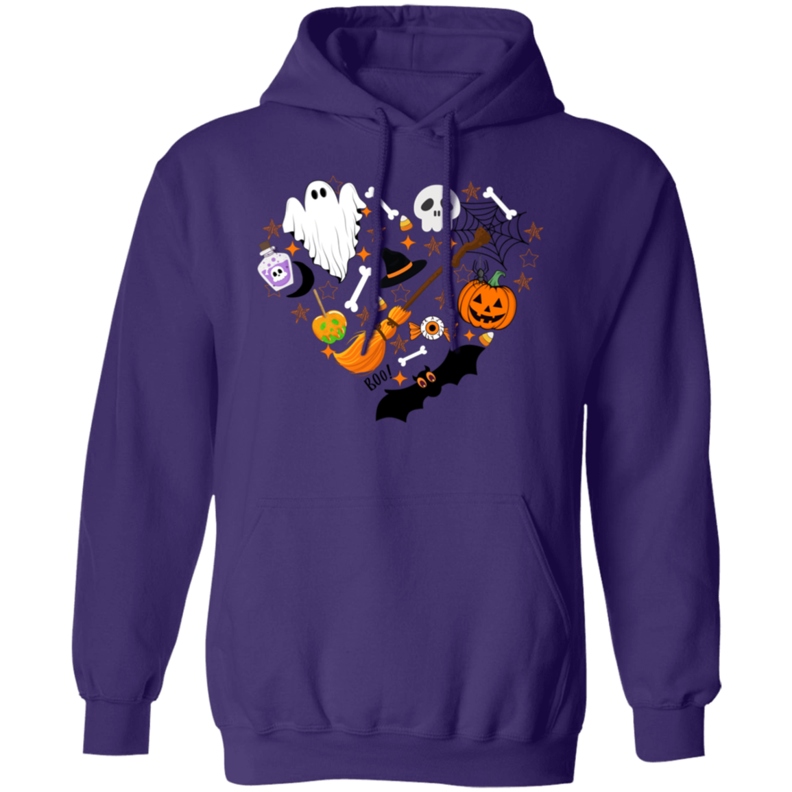 Love Halloween Pullover Hoodie