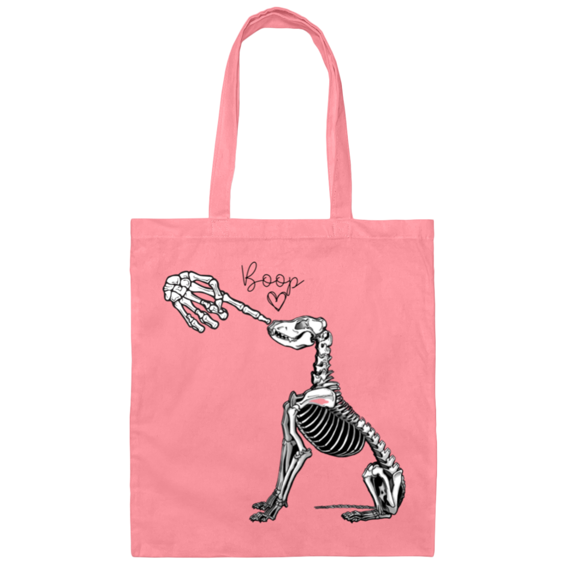 Skeleton Doggy Tote Bag