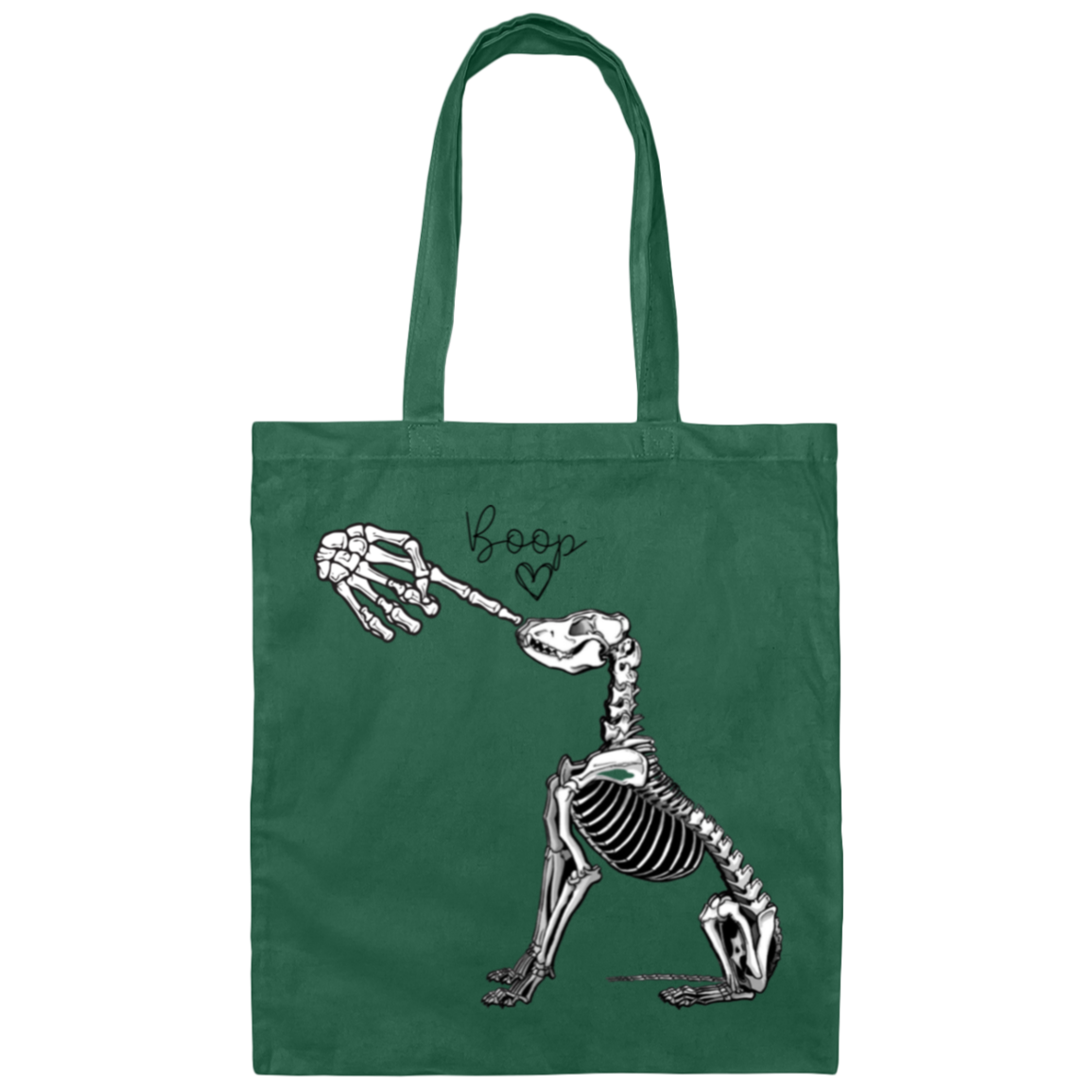 Skeleton Doggy Tote Bag