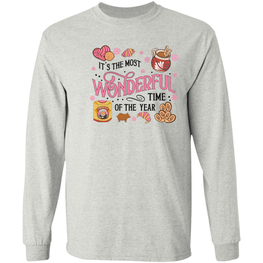 Sweet Vibes: Pan Dulce y Chocolate LS T-Shirt