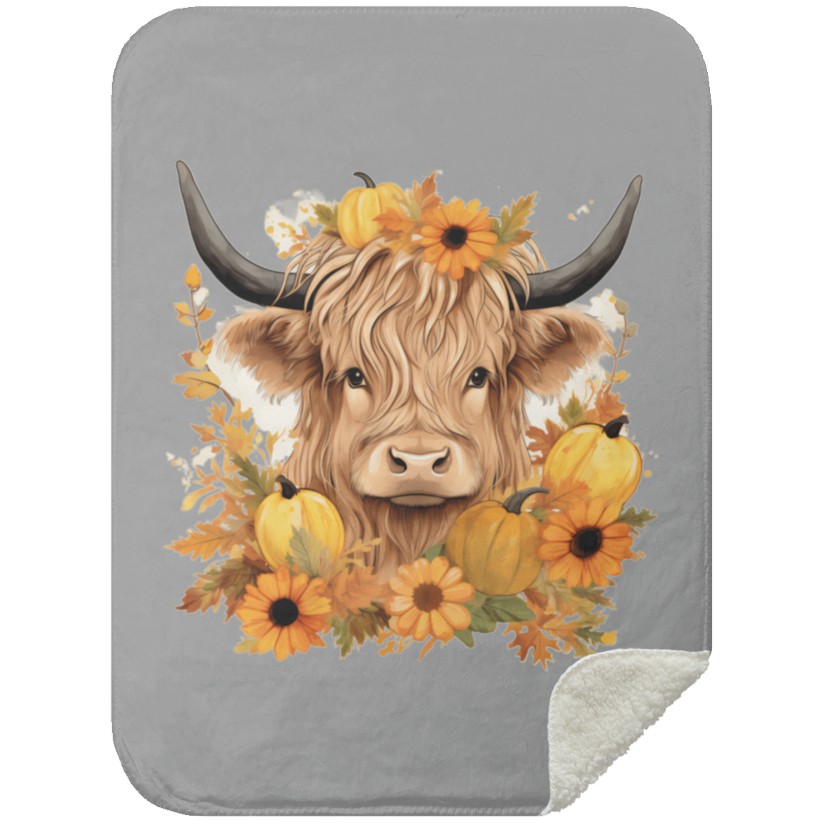 Rustic Highland Sherpa Blanket